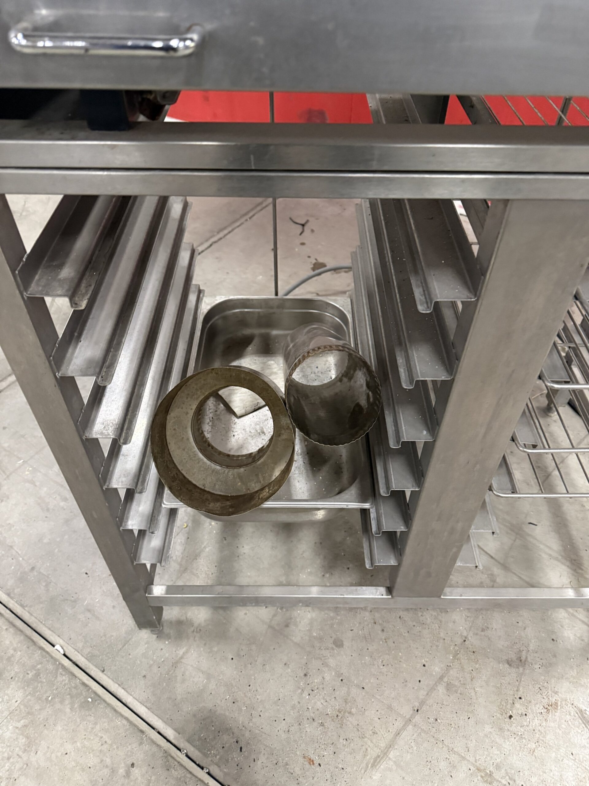 Used Leventi Combimat DGT combi steamer with stand