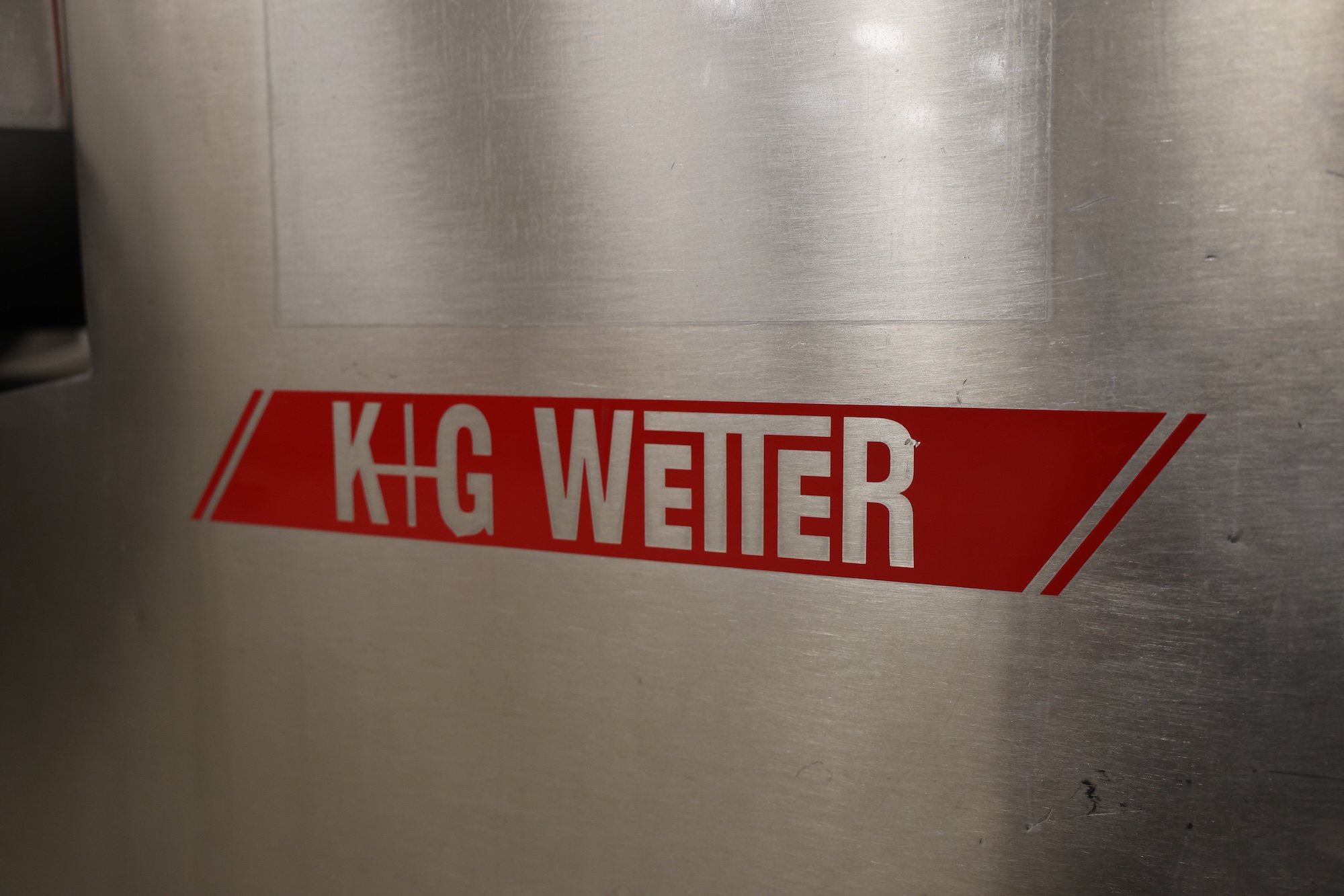 Used KG Wetter 120 bowl cutter with discharge