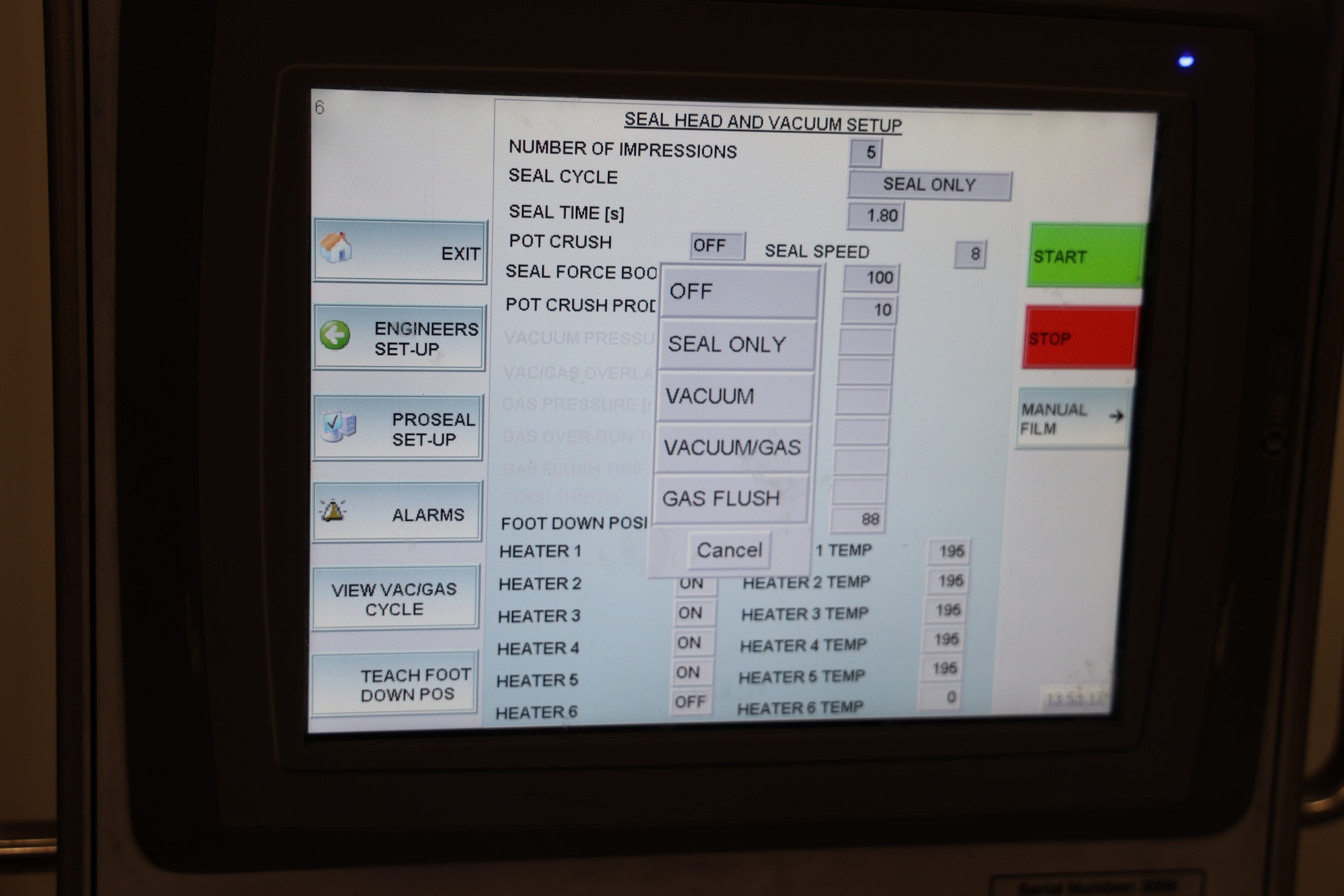 Used 2014 Proseal GT2 Vacuum traysealer