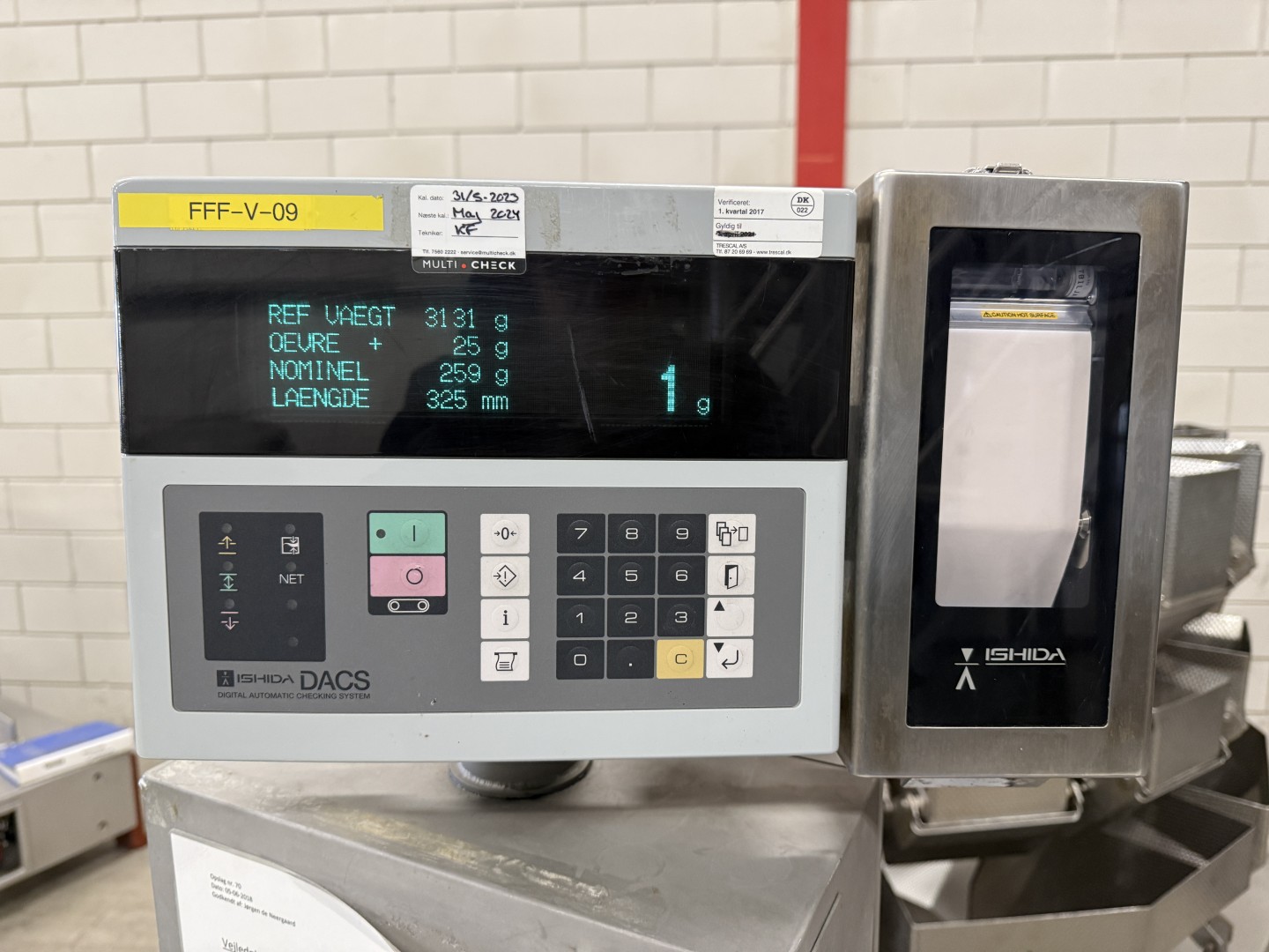 Used 2012 Ishida Co., Ltd. DACS 030-SB/WP-I-N