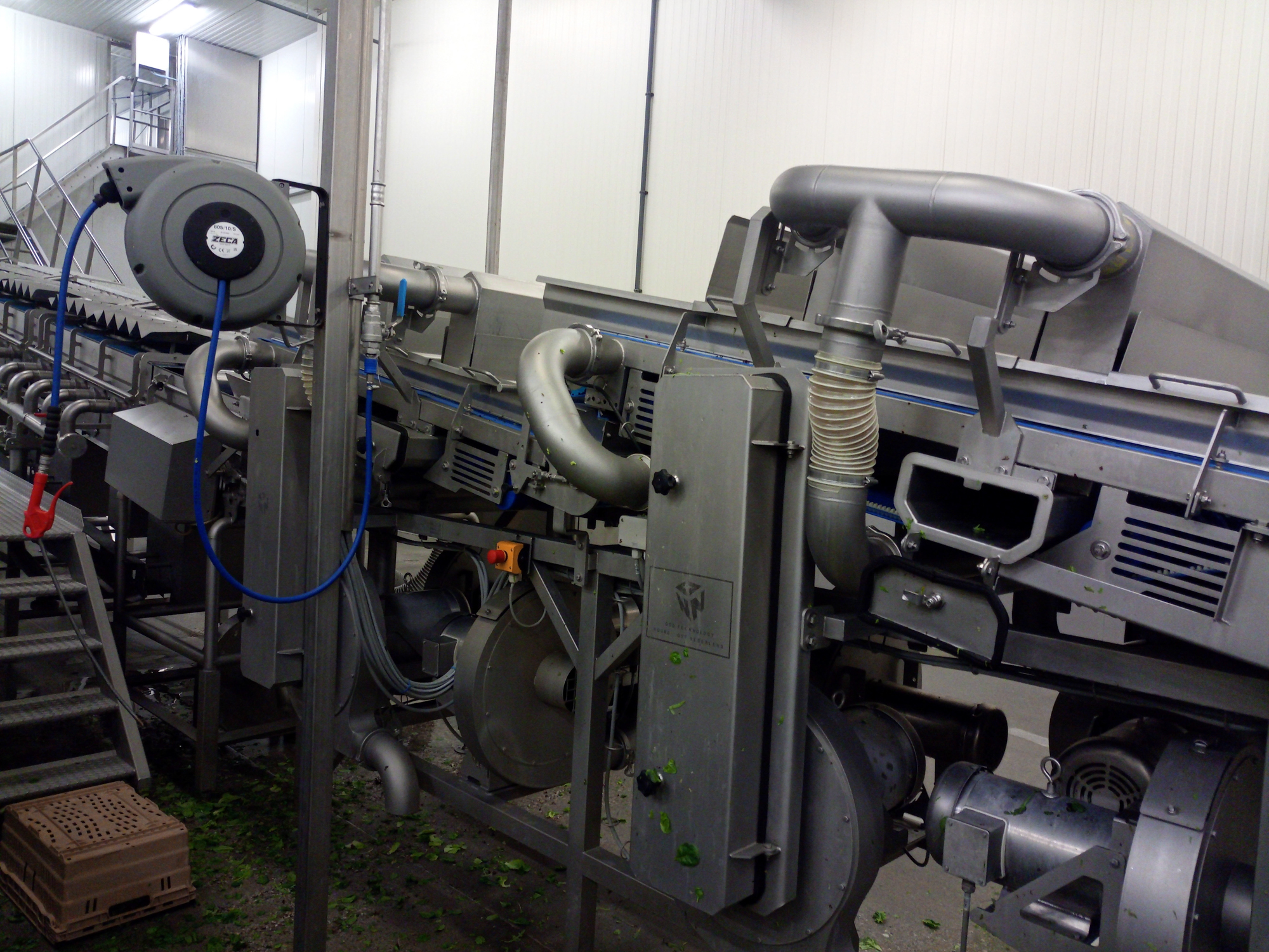 Used 2017 FTNON Turatti complete high capacity washing and drying line