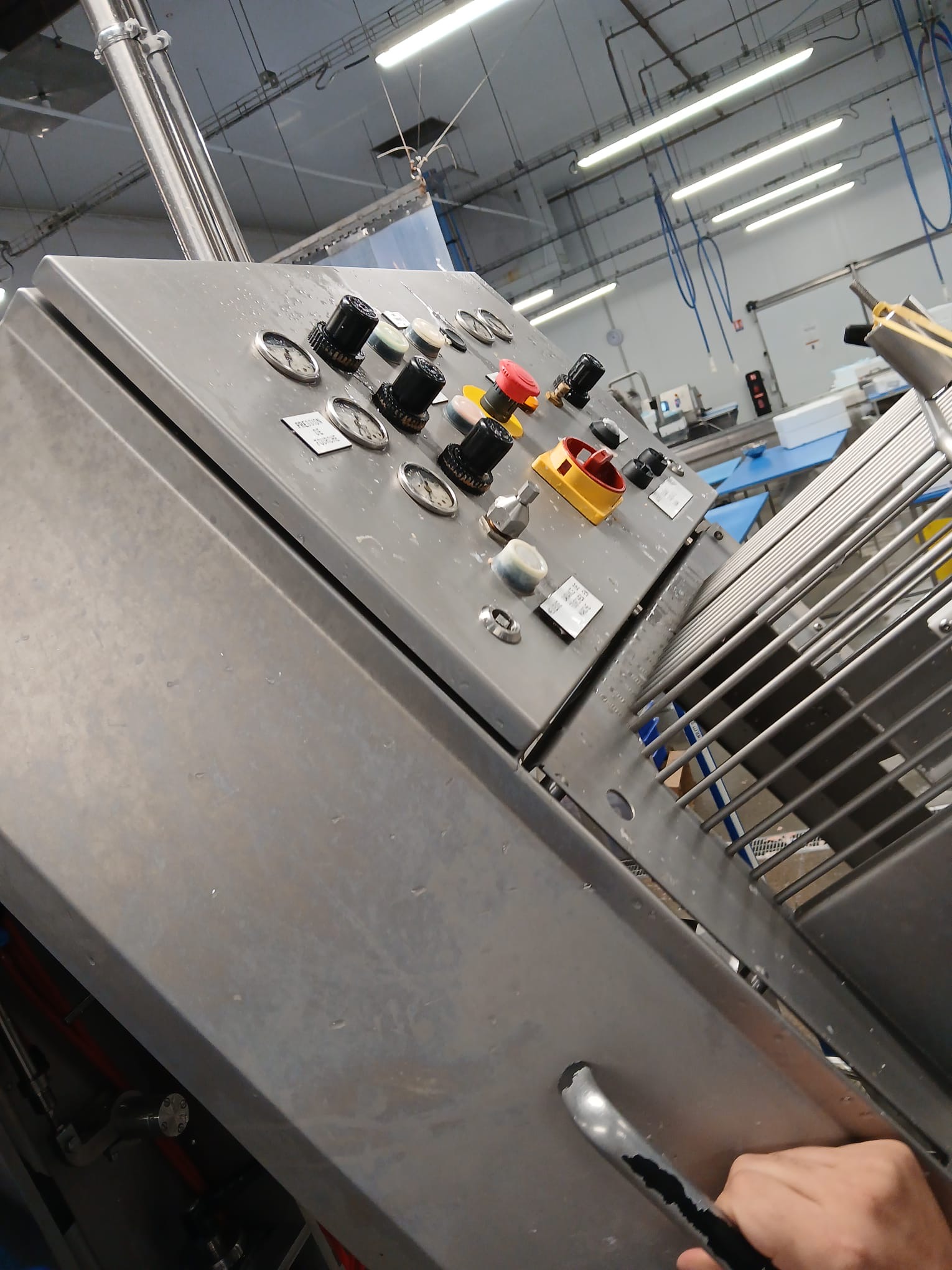 Used 2012 Marel 2630 filleting line with 2620 and knife sharpener