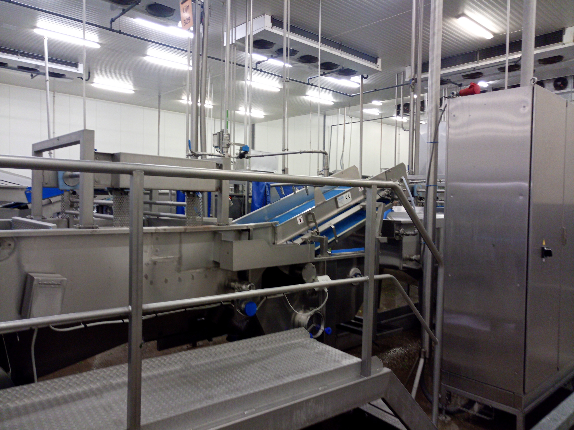 Used 2017 FTNON Turatti complete high capacity washing and drying line