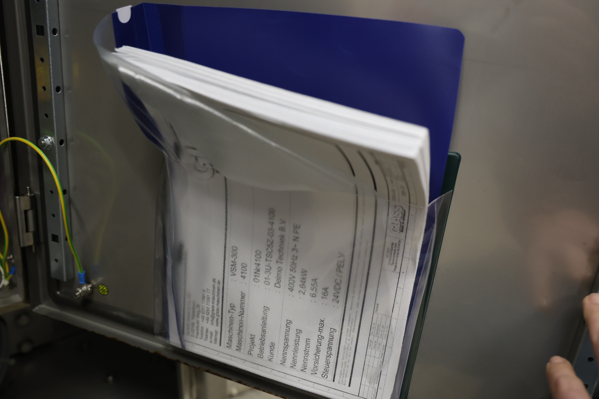 Used 2018 Glass VSM300 vacuum mixer