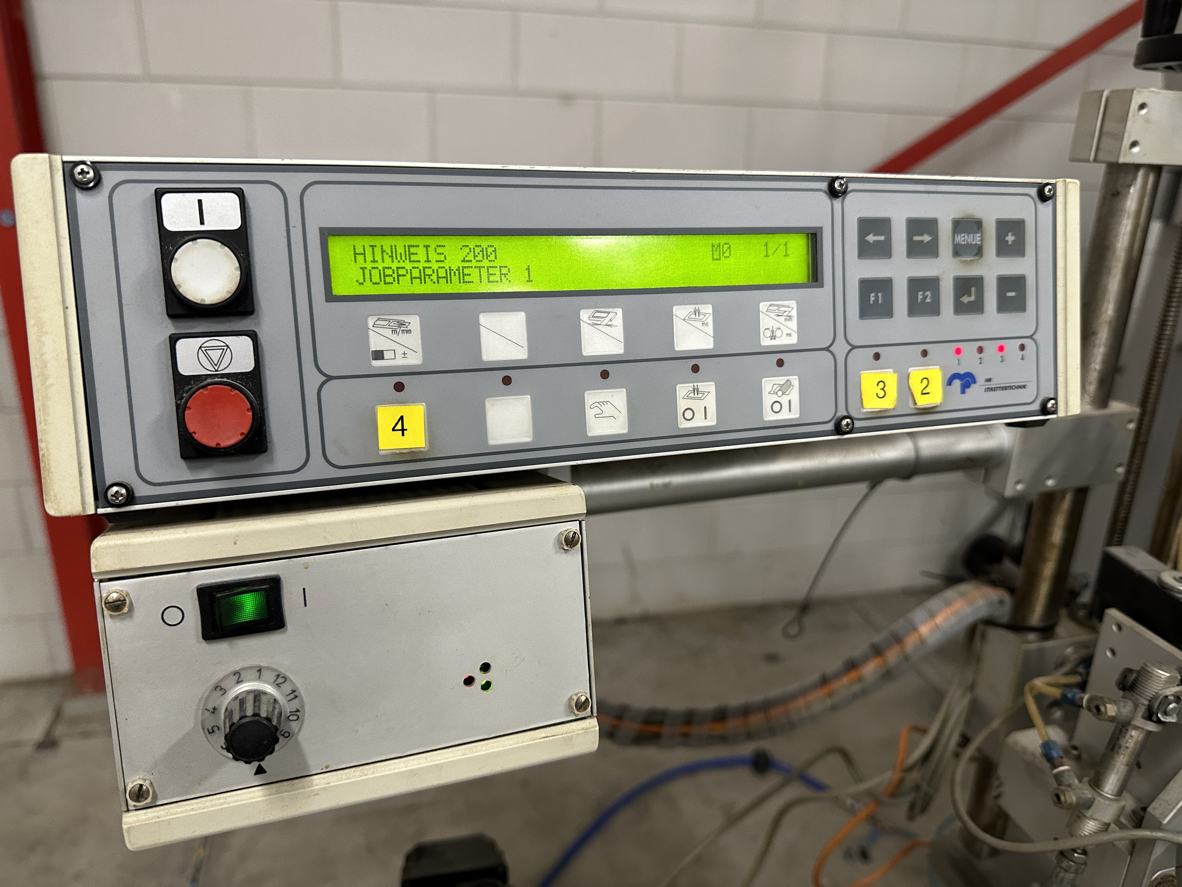 Used Multivac  MR 5211 Labeling machine