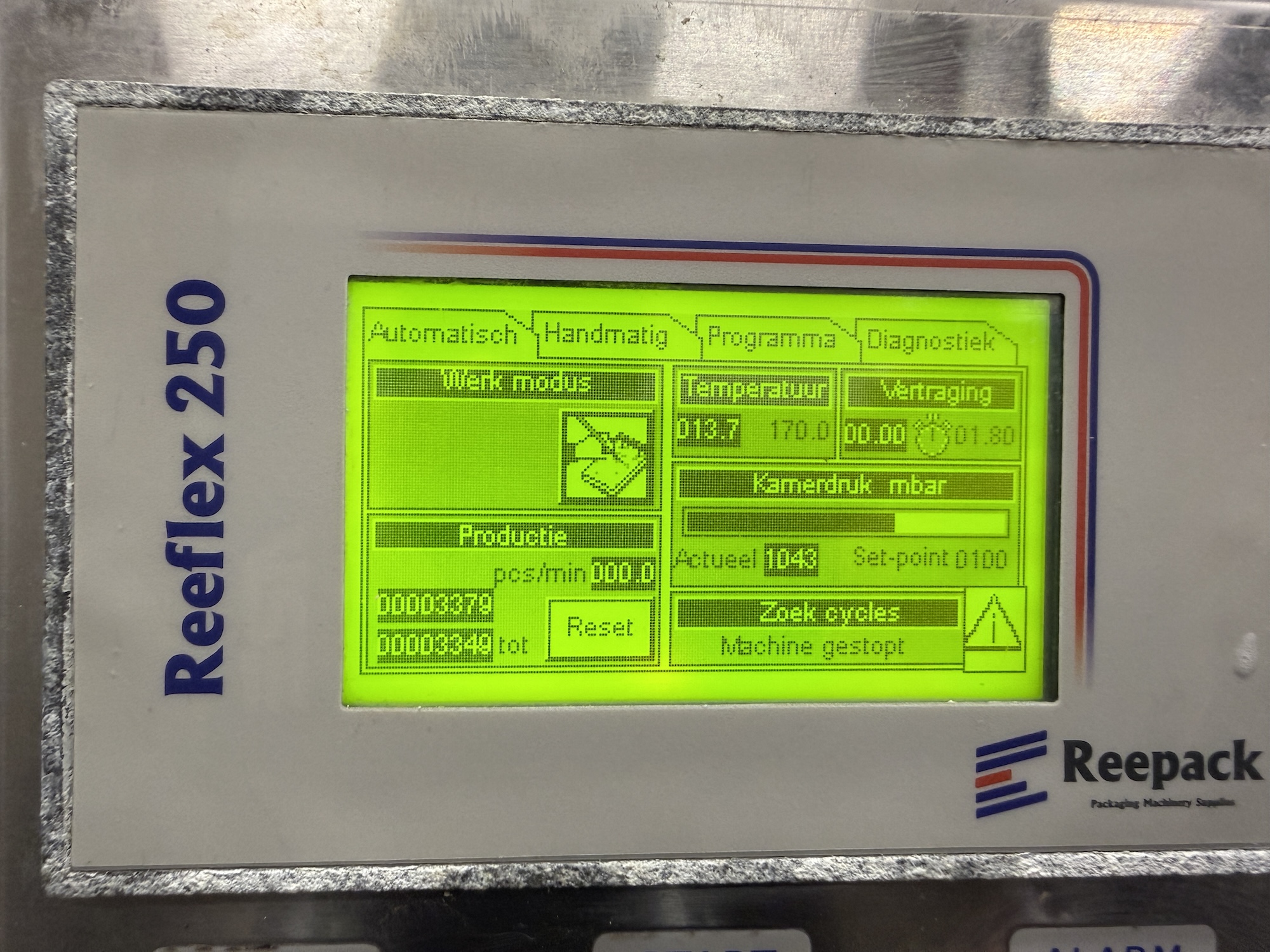 Used 2011 Reepack ReeFlex 250 MAP Traysealer