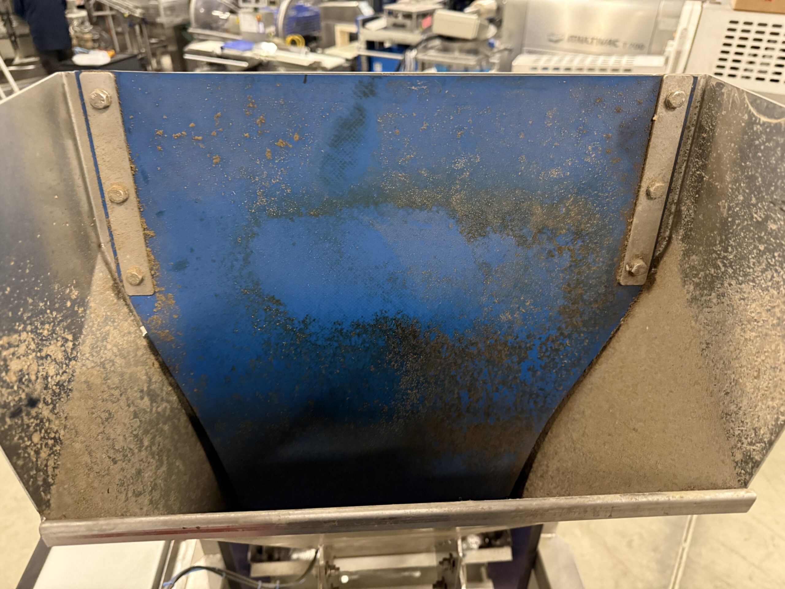 Used 2015 JASA tray filling station for use under a weigher