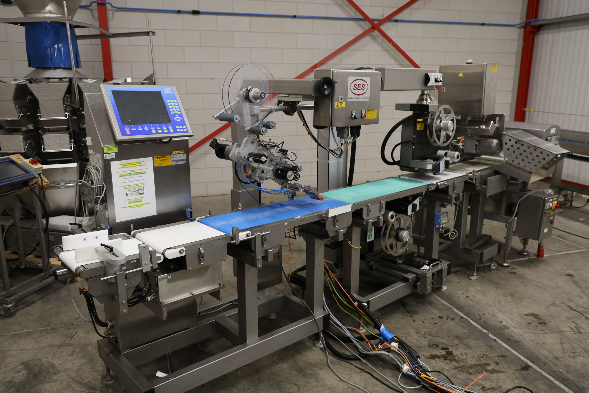 Used Mettler Toledo Garvens Checkweigher - Labeling machine