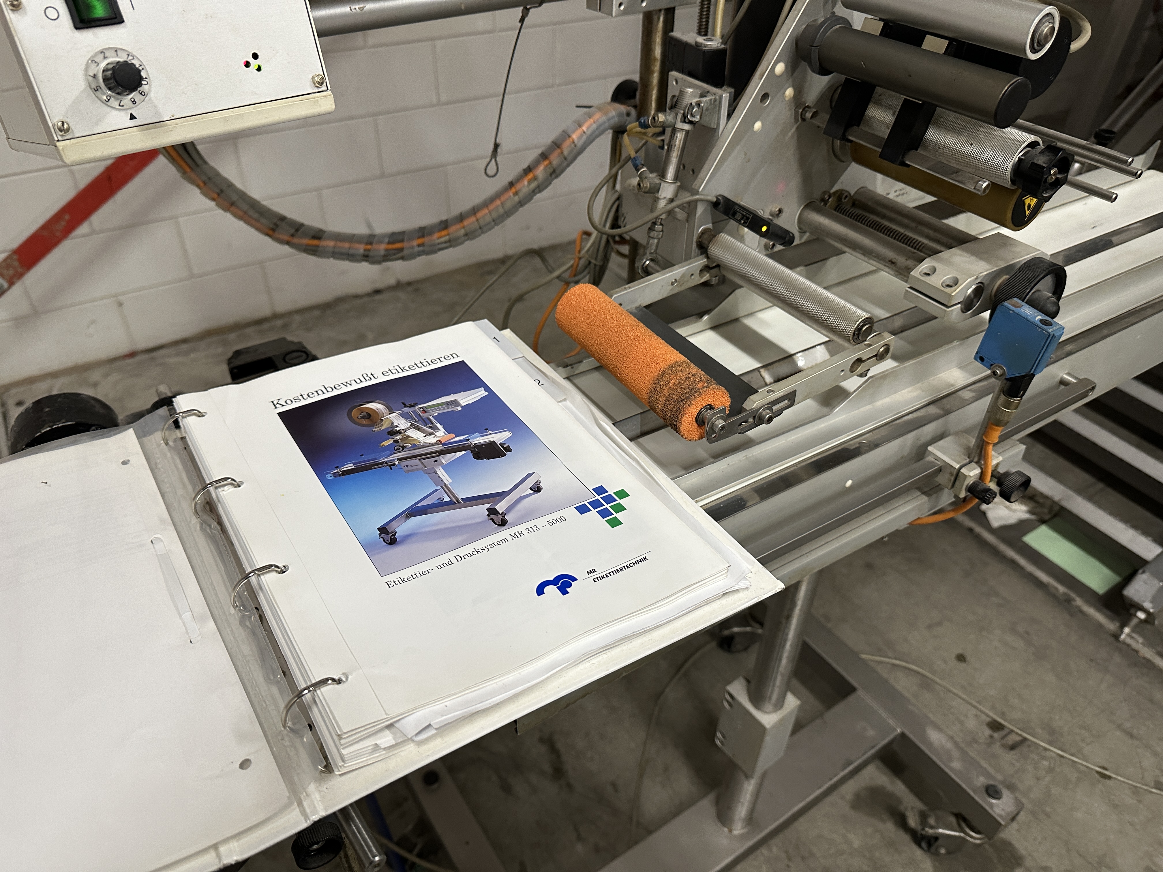 Used Multivac  MR 5211 Labeling machine