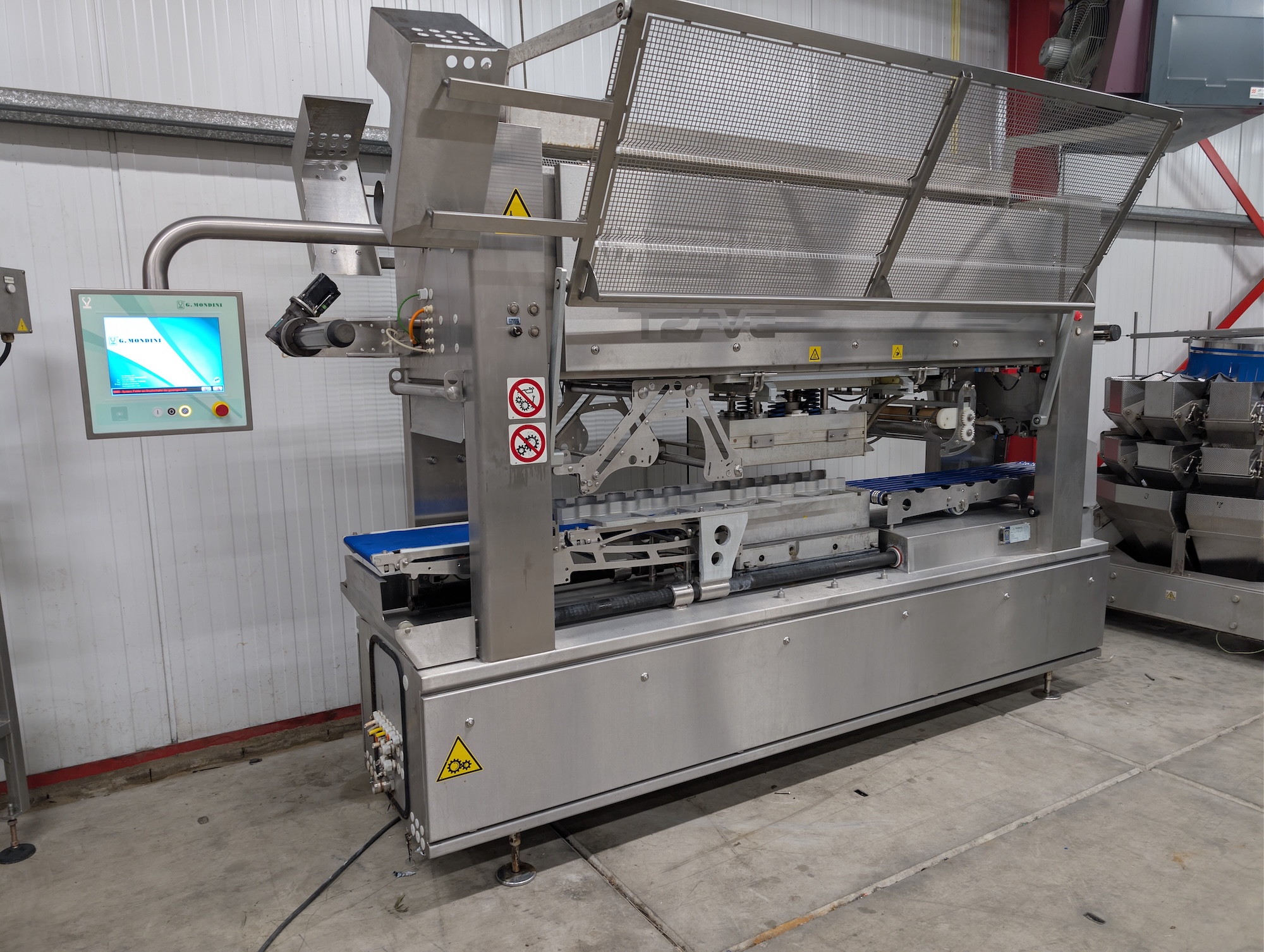 Used 2018 G. Mondini TRAVE 367 VG Traysealer