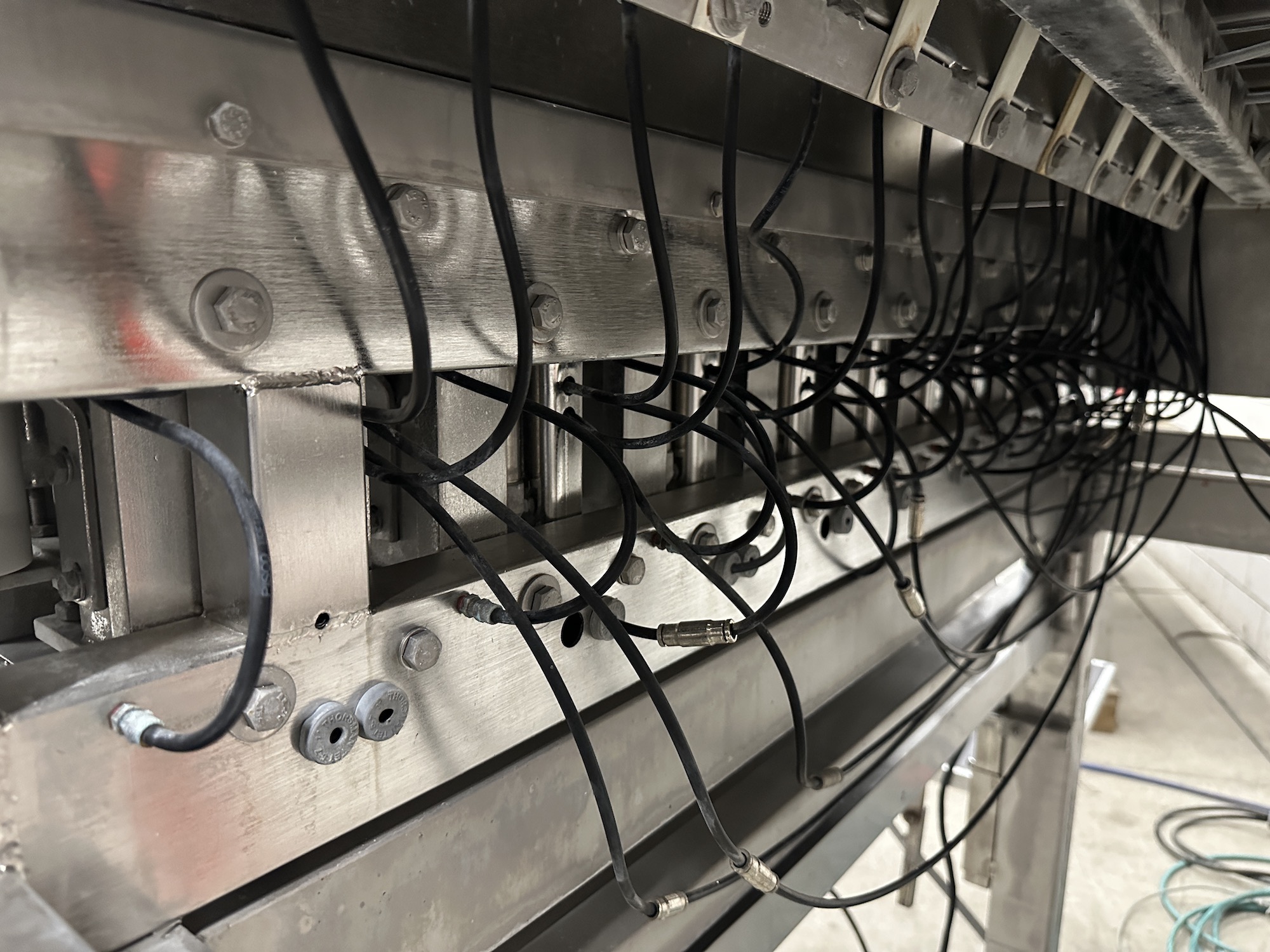 Used Newtec 9 heads weigher