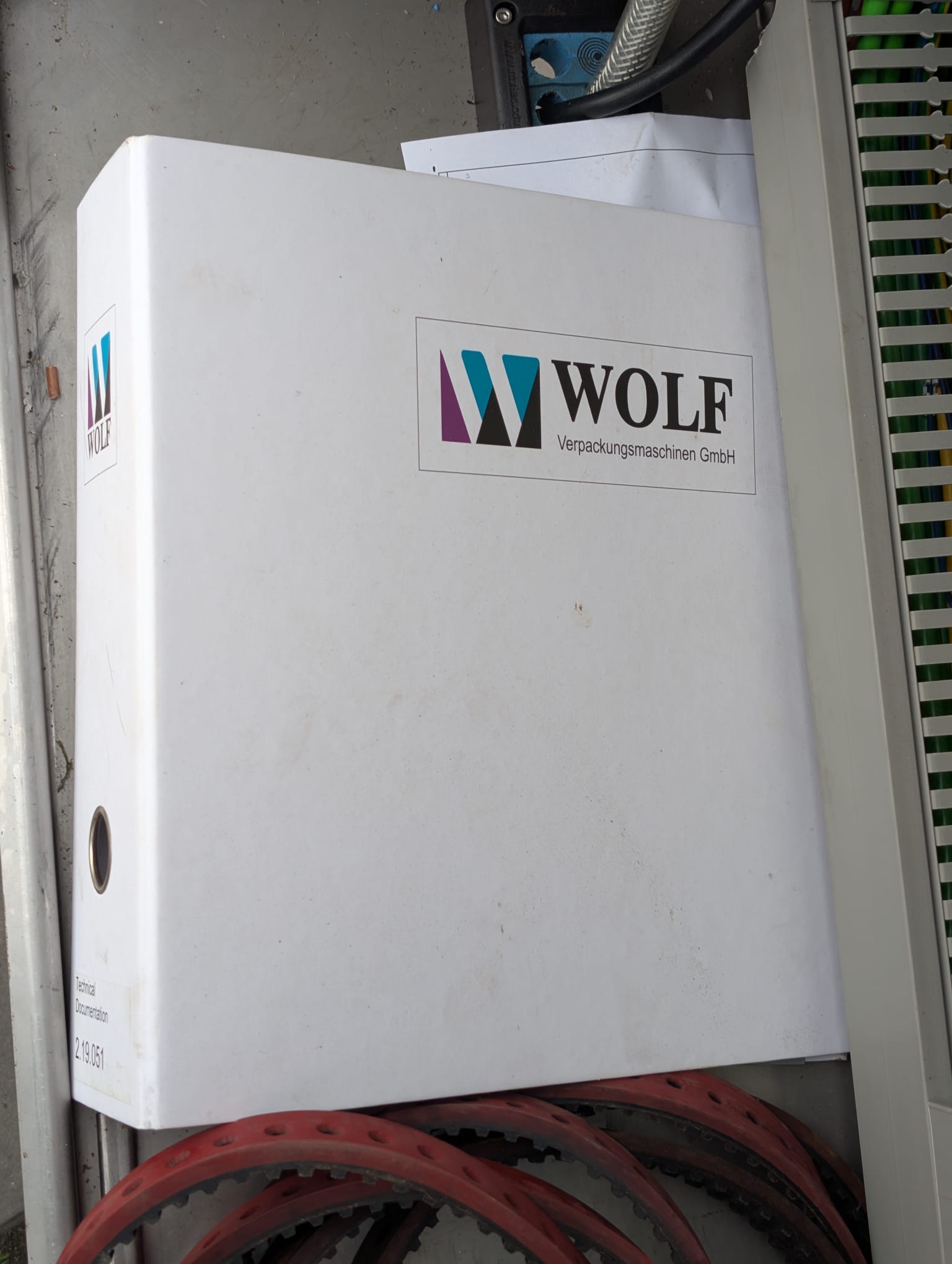 Used 2019 Wolf VPC 250 vertical packaging machine