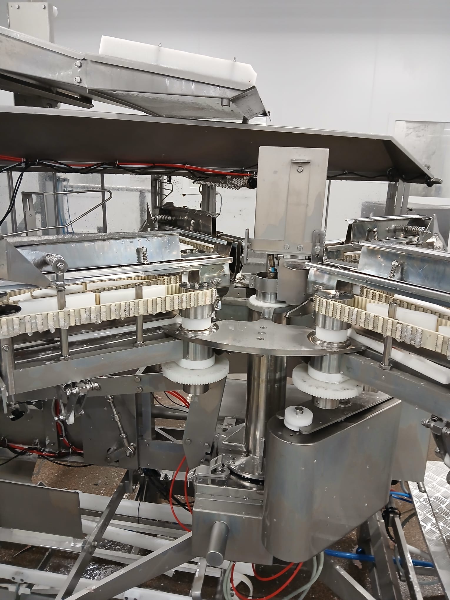 Used 2012 Marel 2630 filleting line with 2620 and knife sharpener