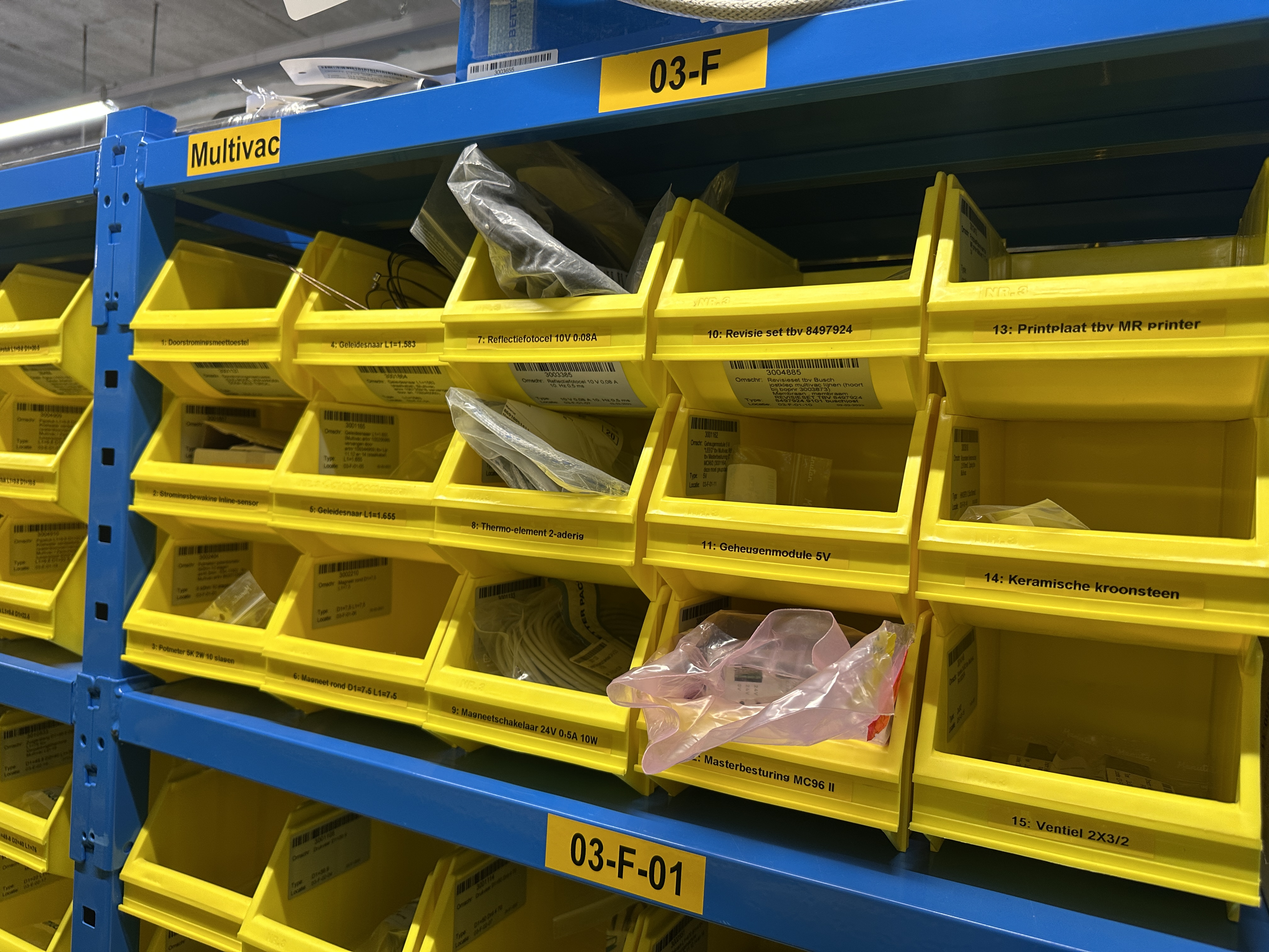 Used Multivac Spare parts