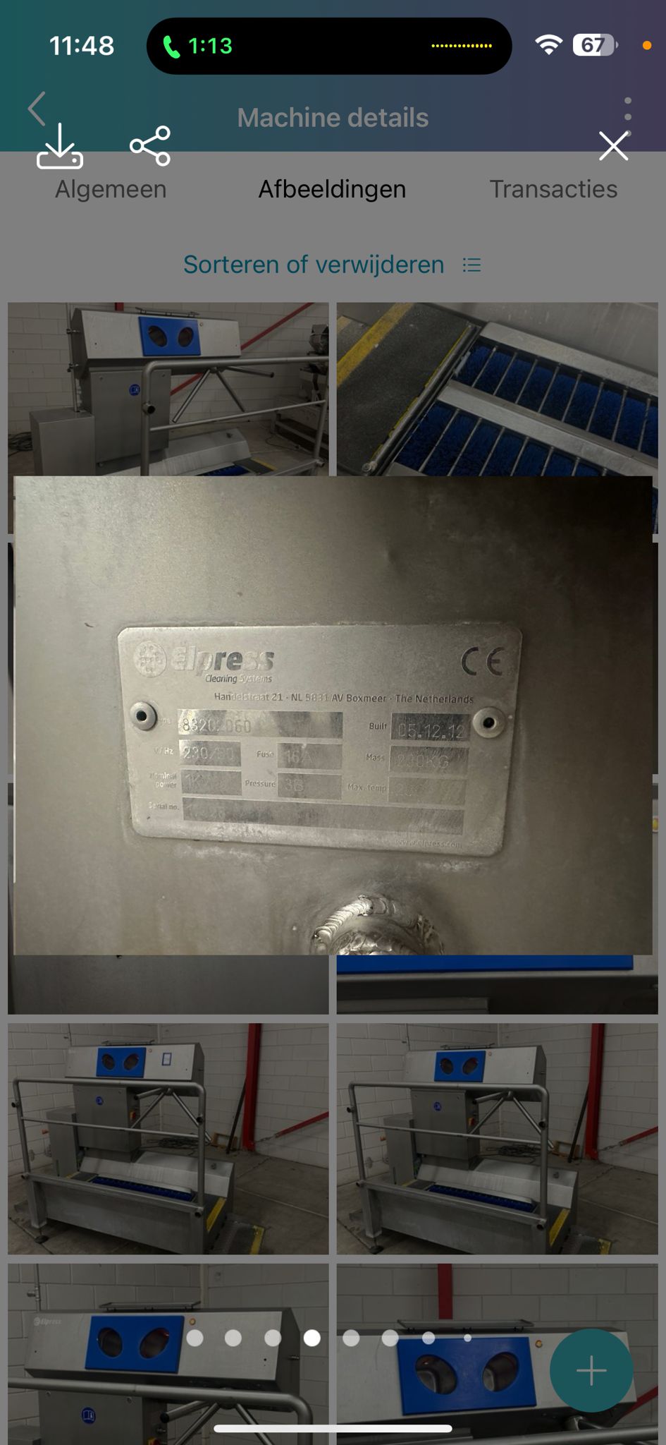 Used 2012 Elpess Hygiene station