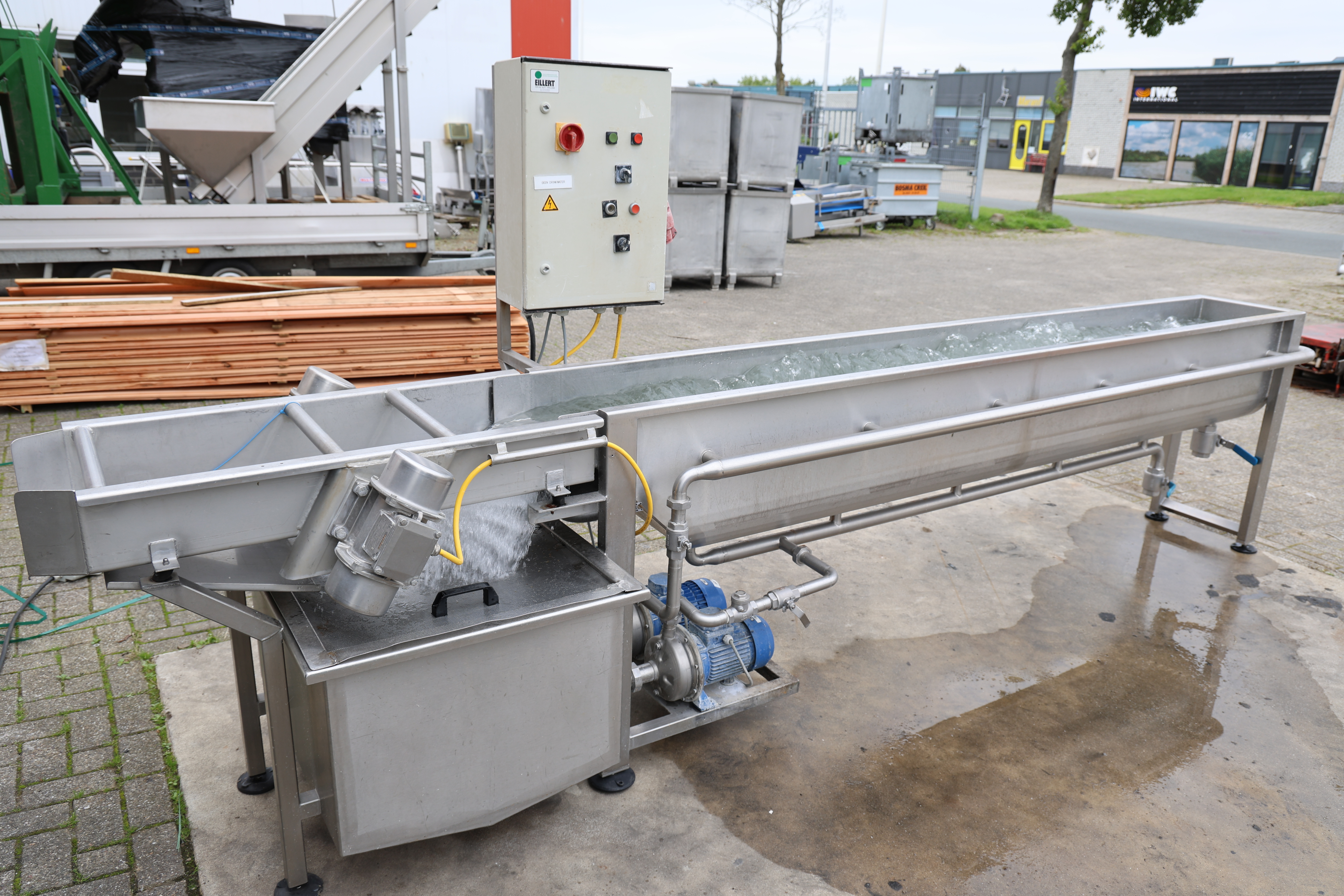 Used Eillert GWT5-350 vegetable washer