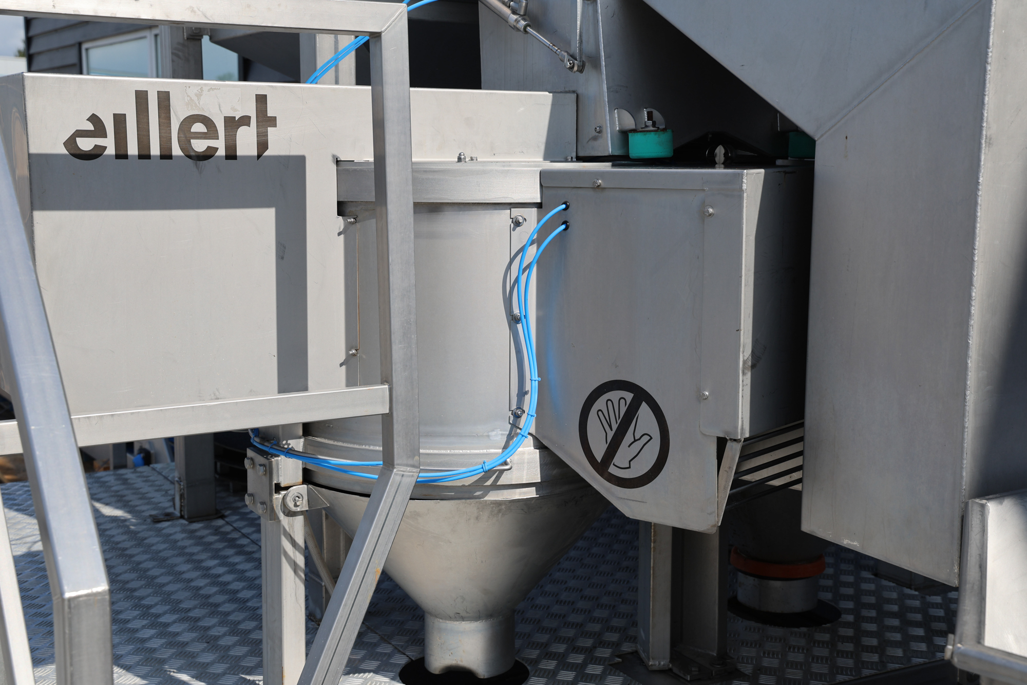 Used 2018 Eillert APM800 and B25 Full potato peeling and cutting line