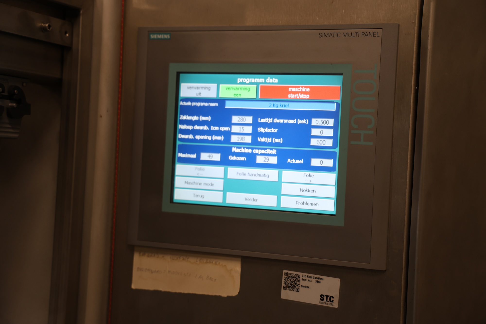 Used 2009 Mepac Heavy Duty vertical packaging machine VSC 420