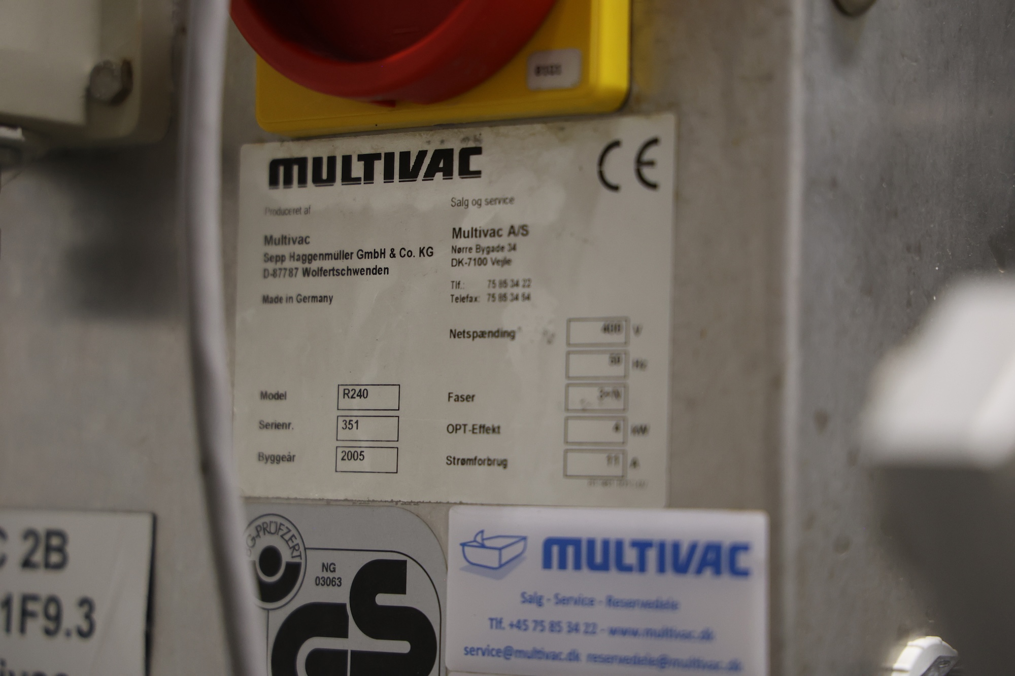 Used Newtec - Multivac Ultra compact automatic packing line