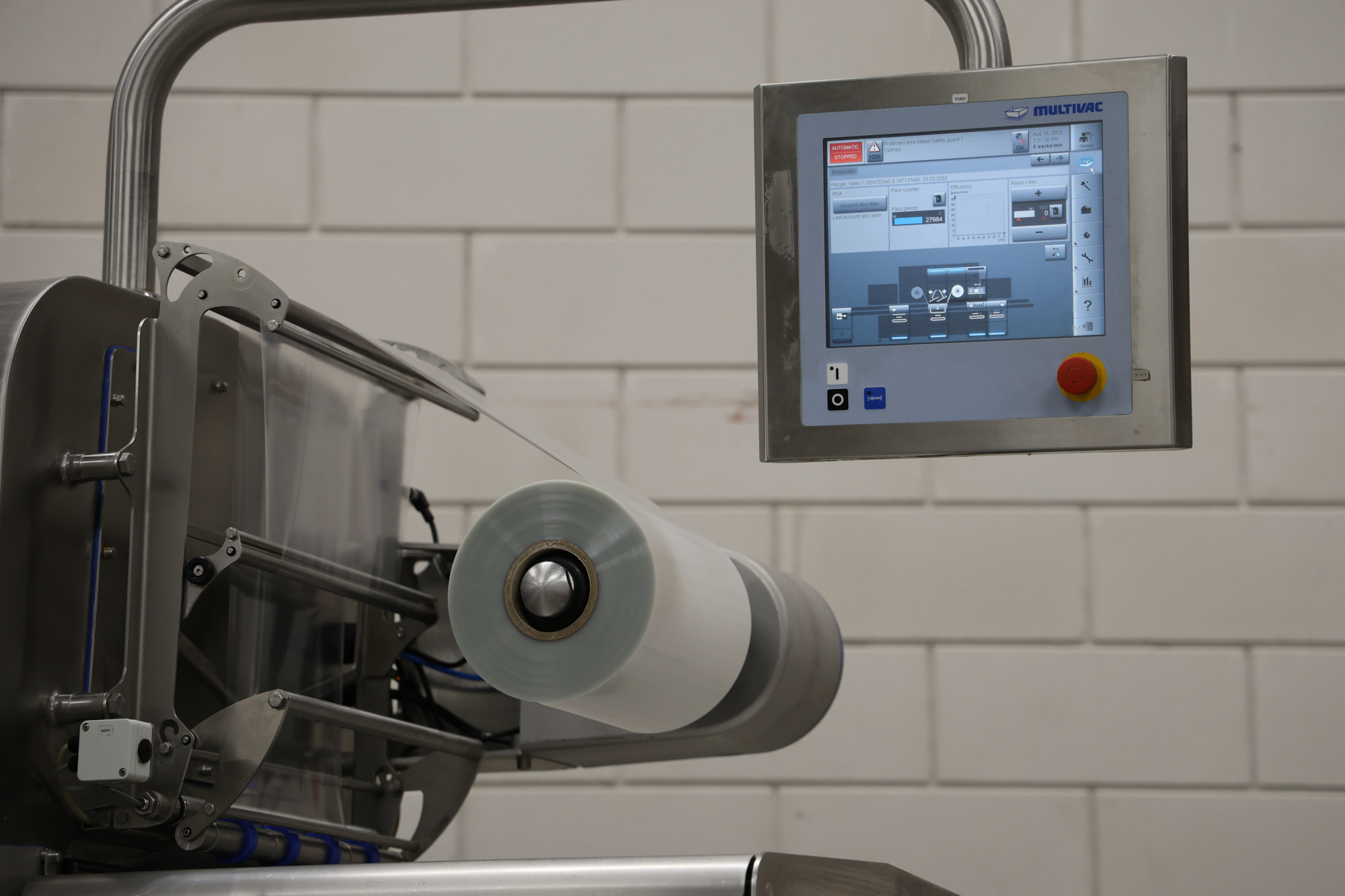 Used 2011 Multivac T700 MAP traysealer