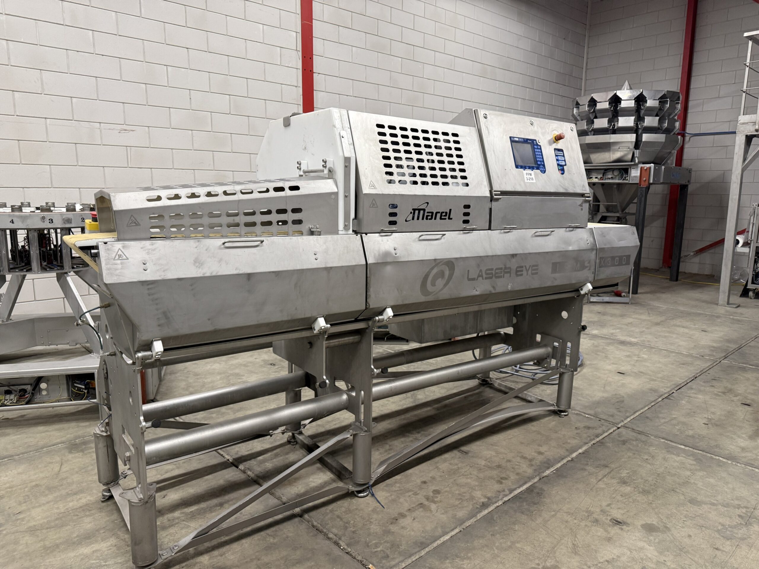 Used 2005 Marel IPM3 X300 portion cutter