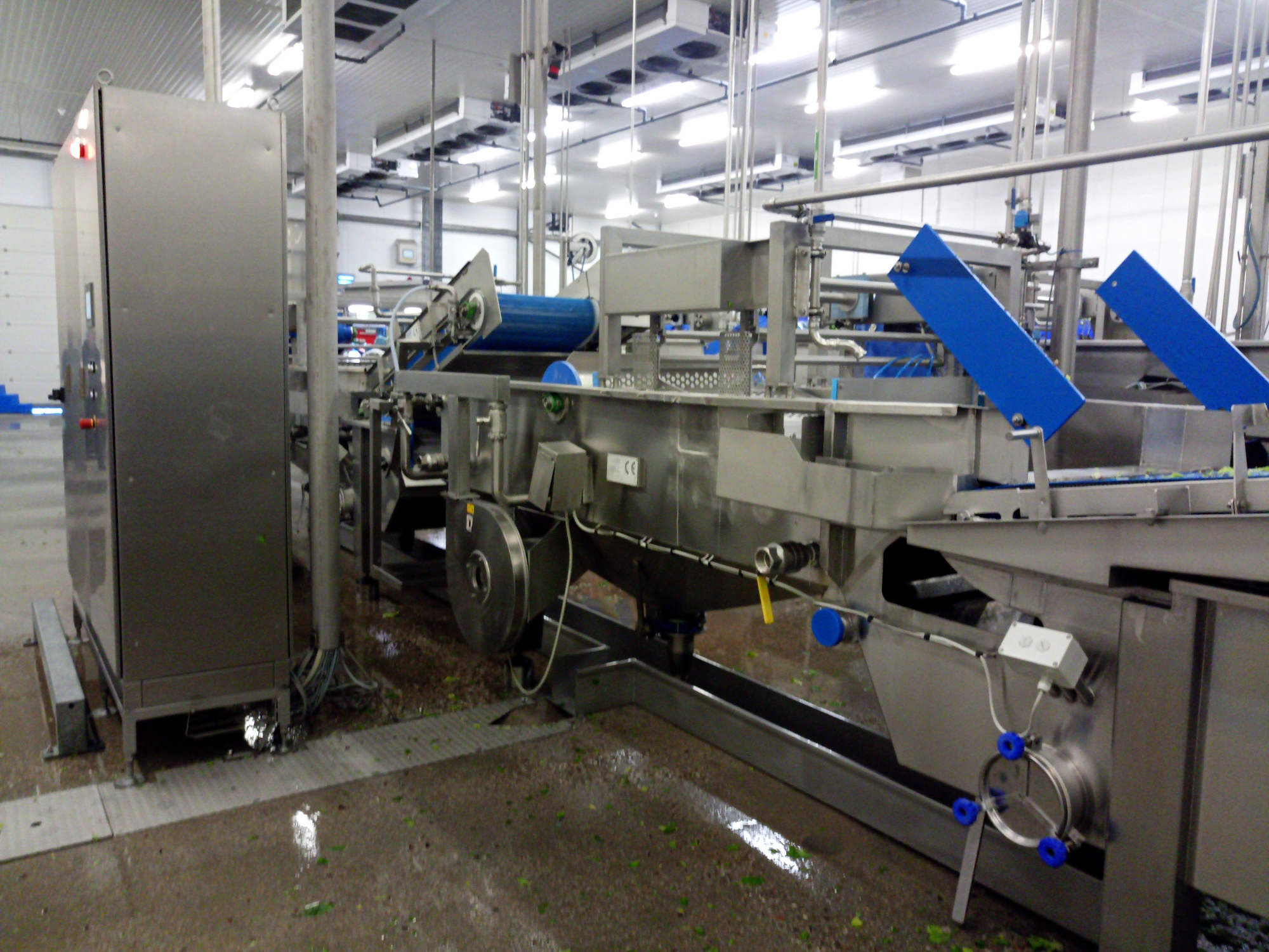 Used 2017 FTNON Turatti complete high capacity washing and drying line