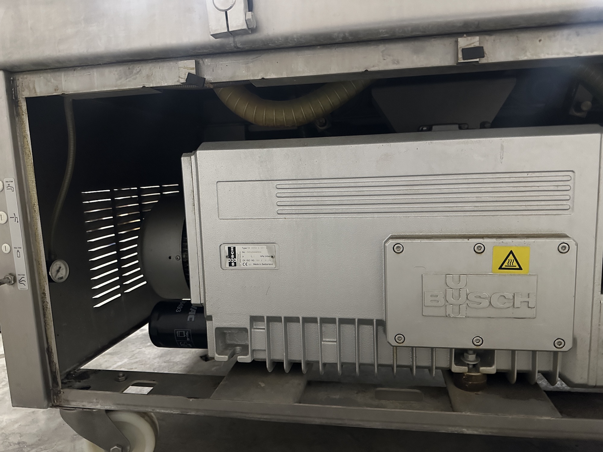 Used Multivac C500 double chamber vacuum packer