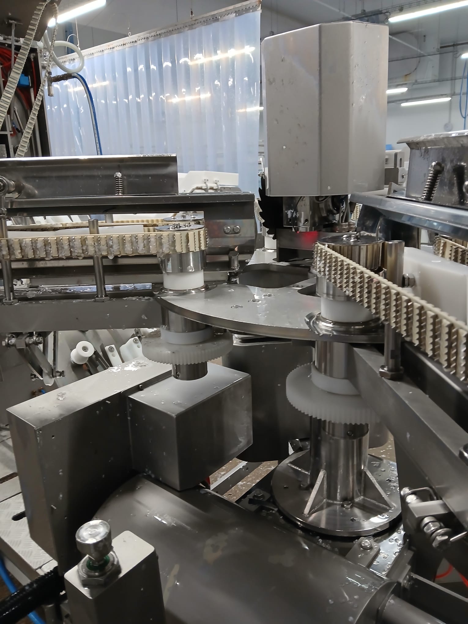 Used 2012 Marel 2630 filleting line with 2620 and knife sharpener