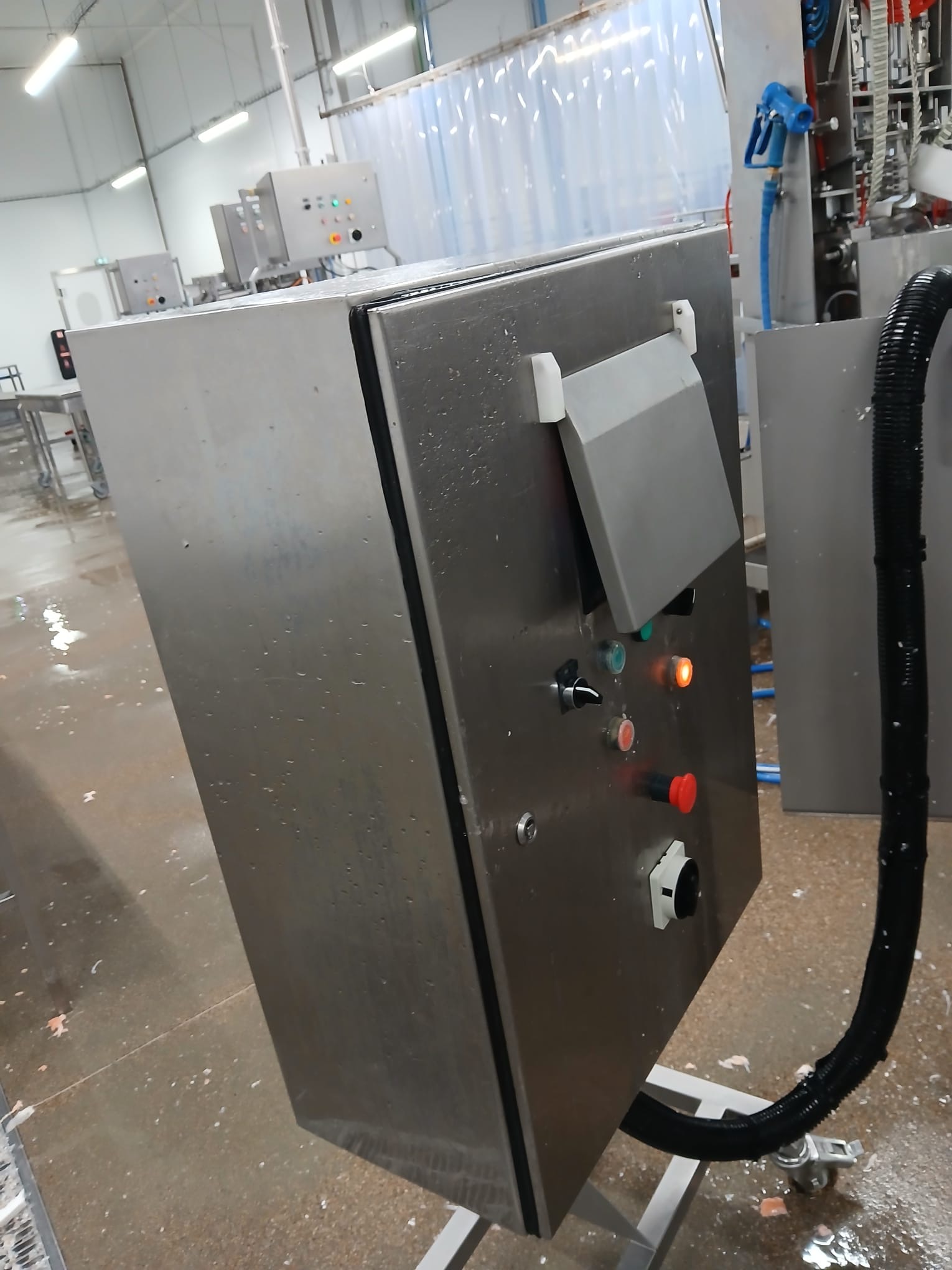 Used 2012 Marel 2630 filleting line with 2620 and knife sharpener