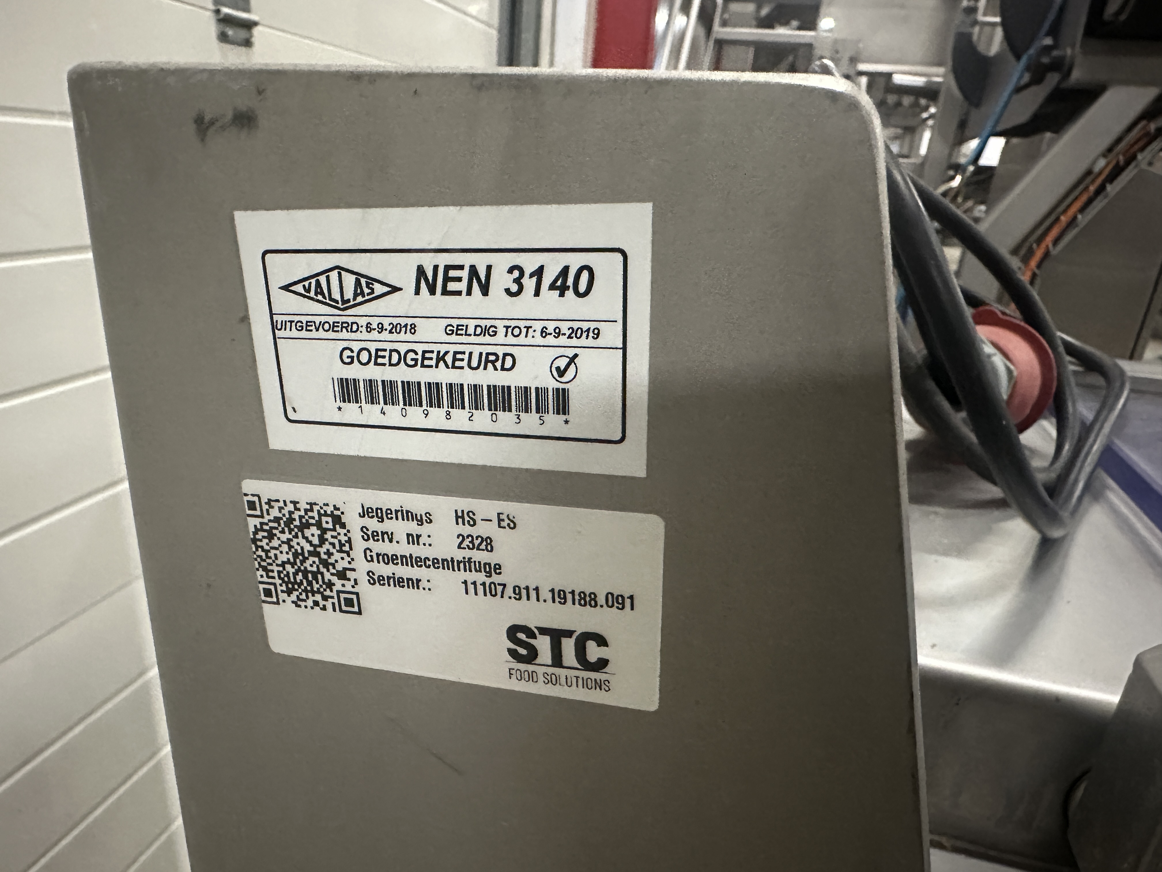 Used Jegerings spindryer HS-ES