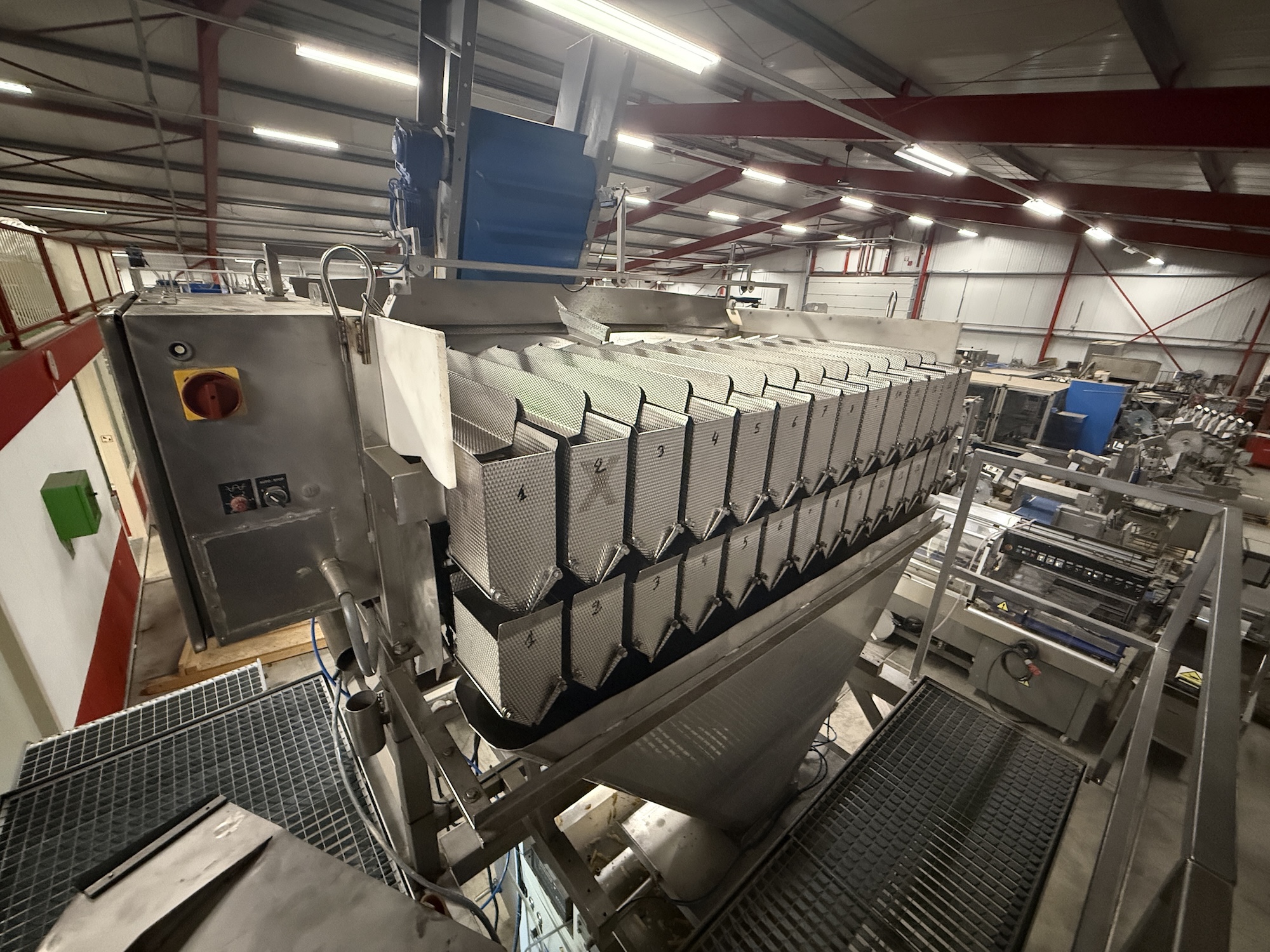 Used Newtec 14 heads full weighing packing