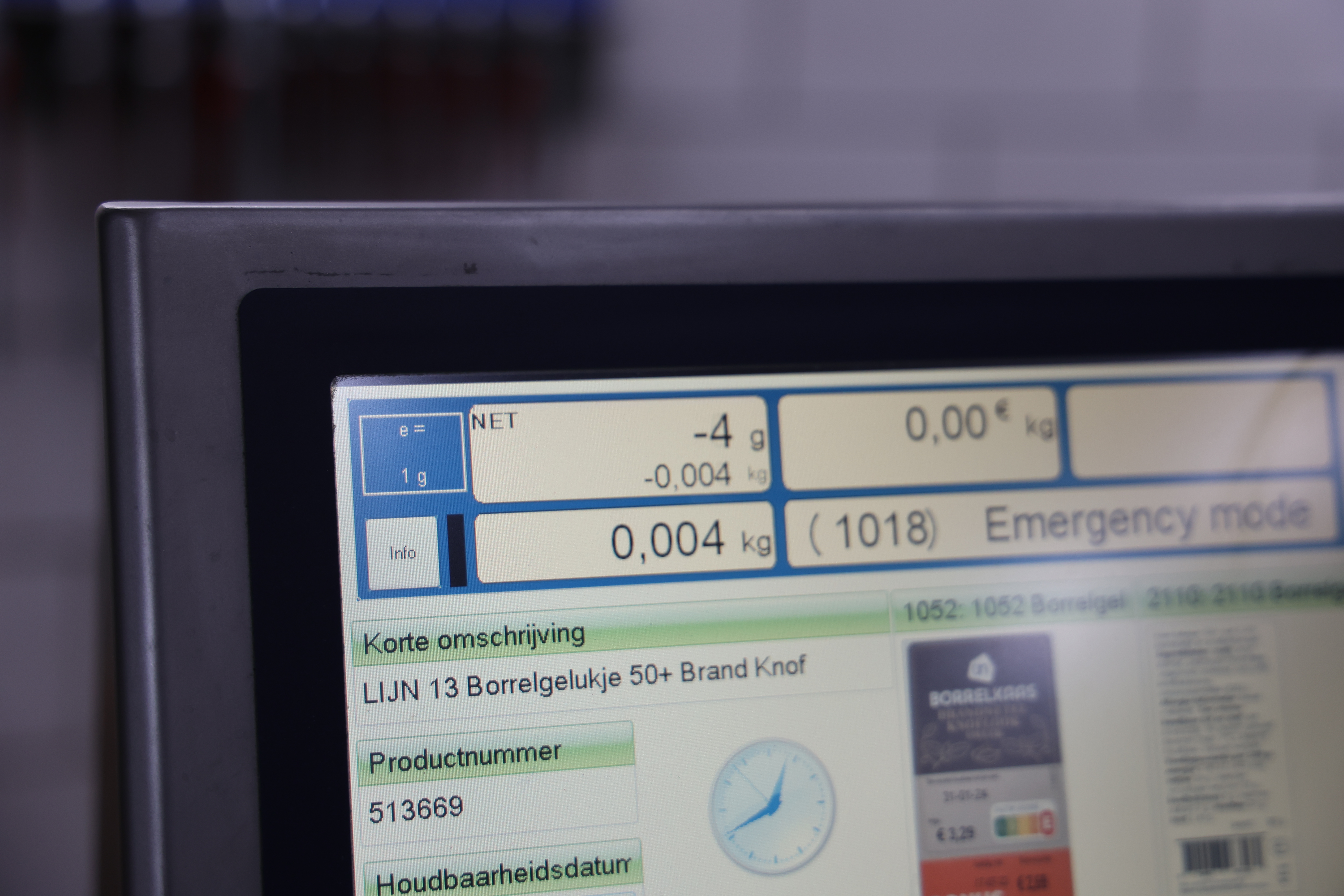 Used Mettler Toledo Weigh price labelling line