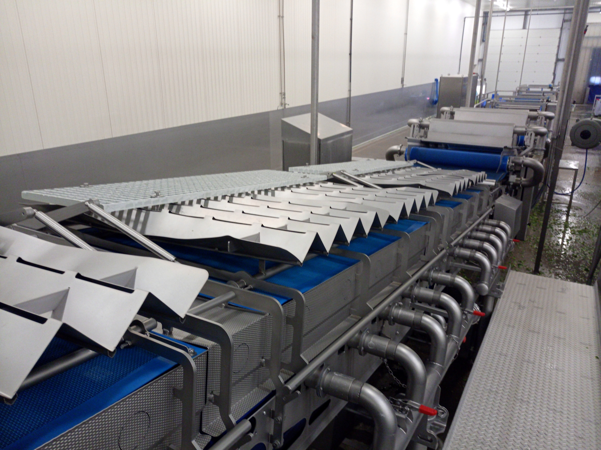 Used 2017 FTNON Turatti complete high capacity washing and drying line