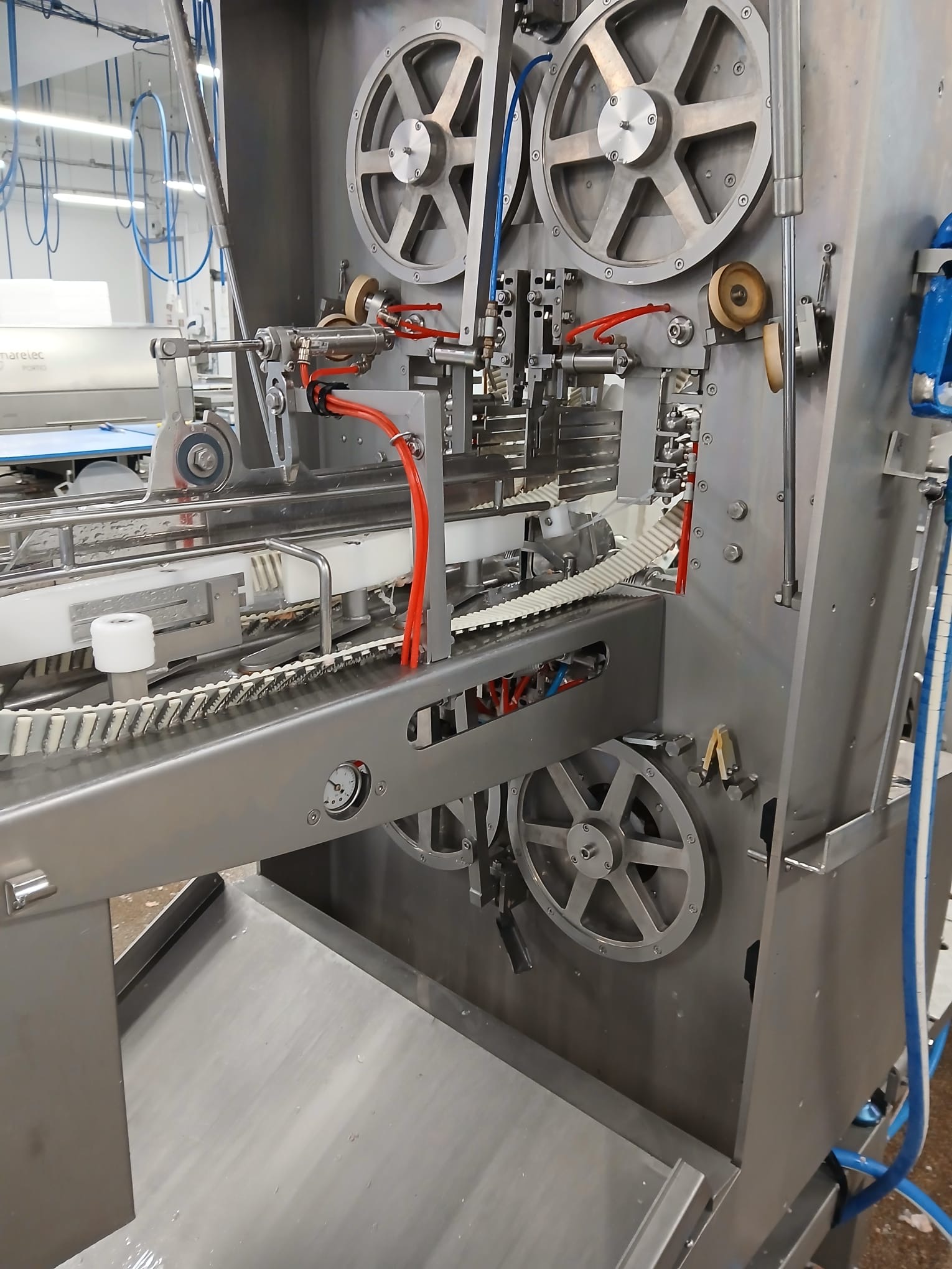 Used 2012 Marel 2630 filleting line with 2620 and knife sharpener