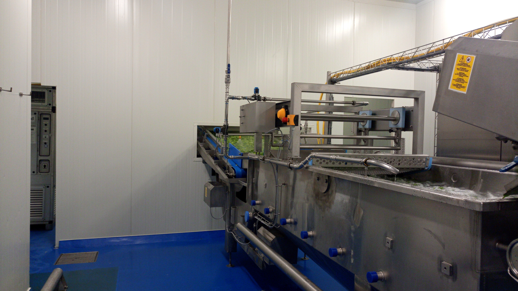 Used 2017 FTNON Turatti complete high capacity washing and drying line