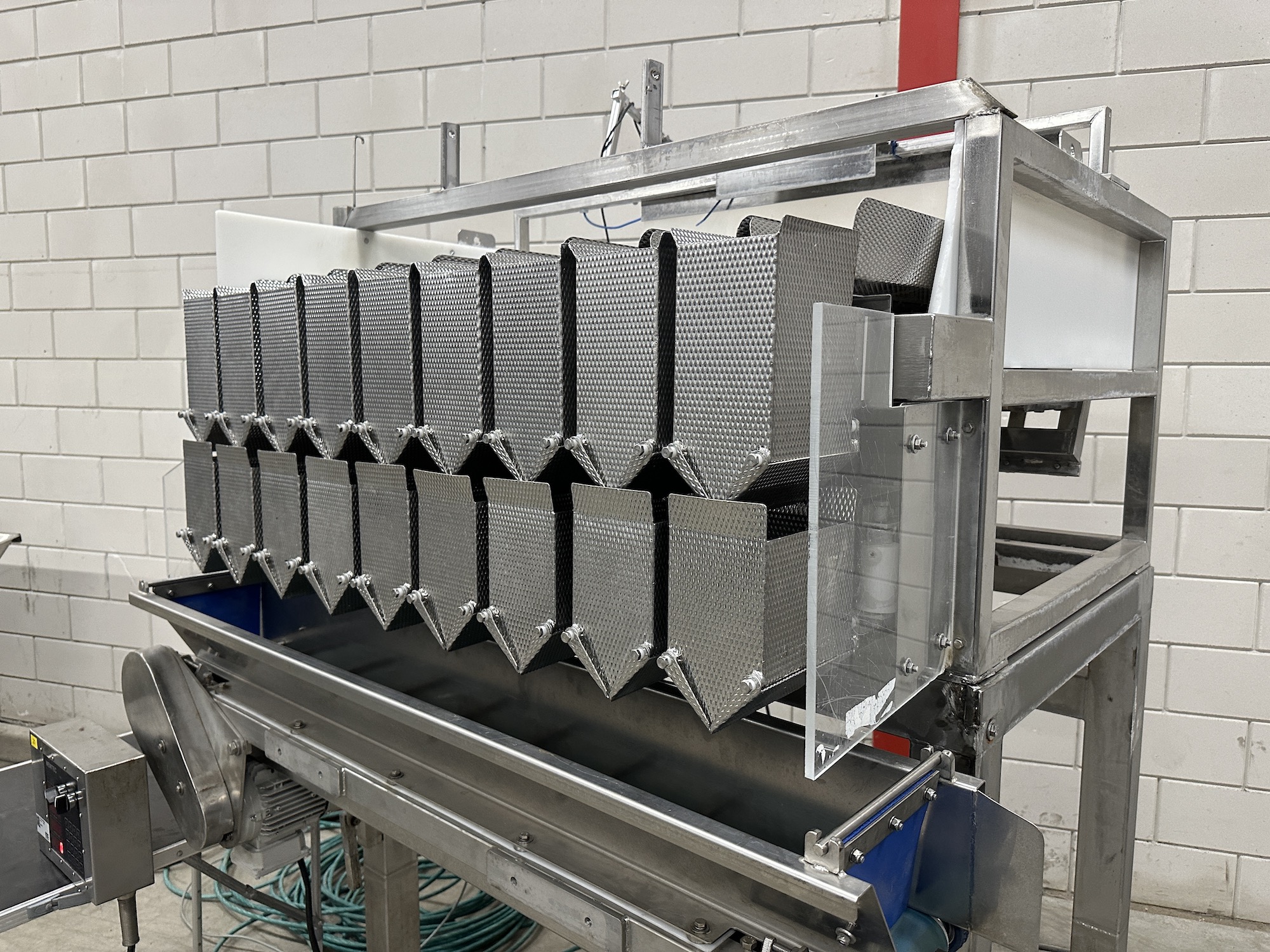 Used Newtec 9 heads weigher