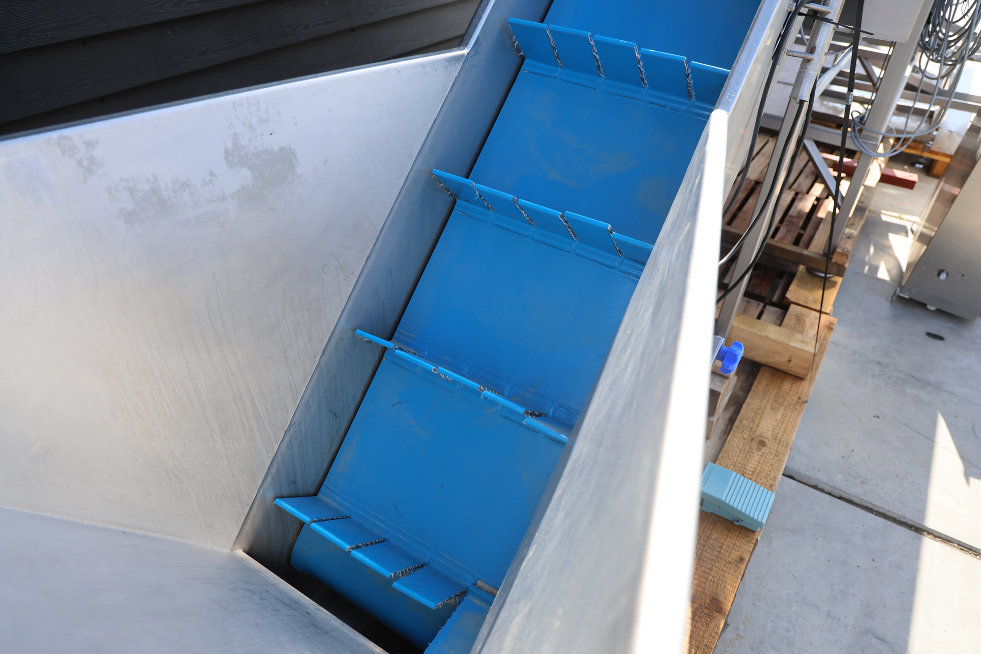 Used 2018 Eillert APM800 and B25 Full potato peeling and cutting line