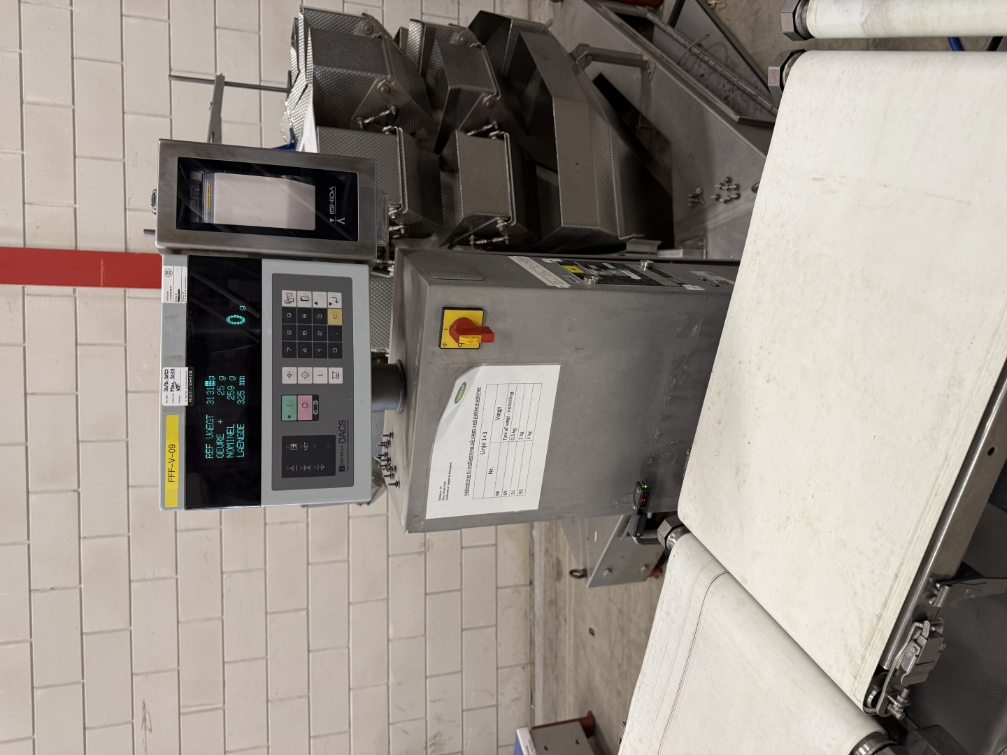 Used 2012 Ishida Co., Ltd. DACS 030-SB/WP-I-N