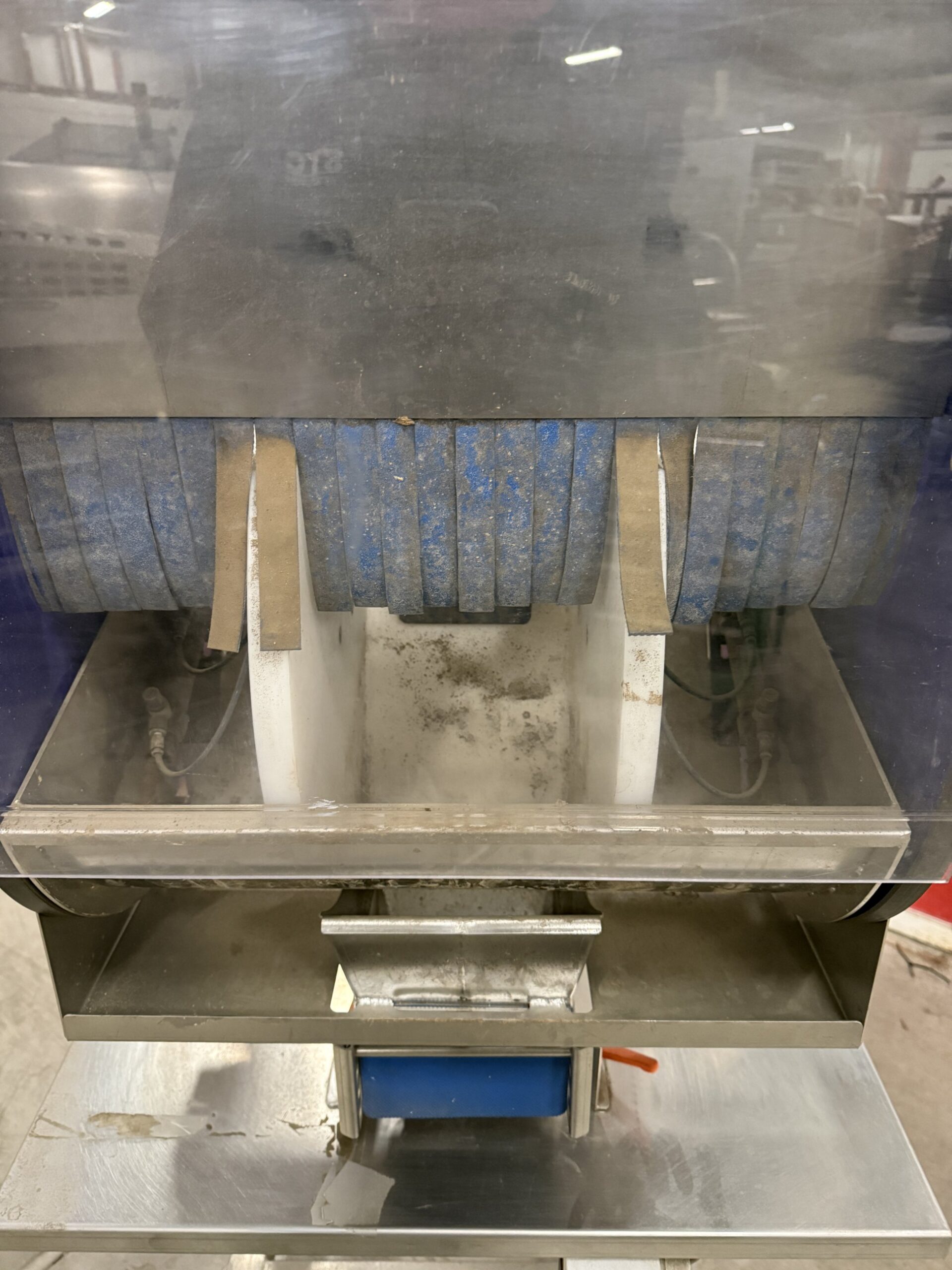Used 2015 JASA tray filling station for use under a weigher