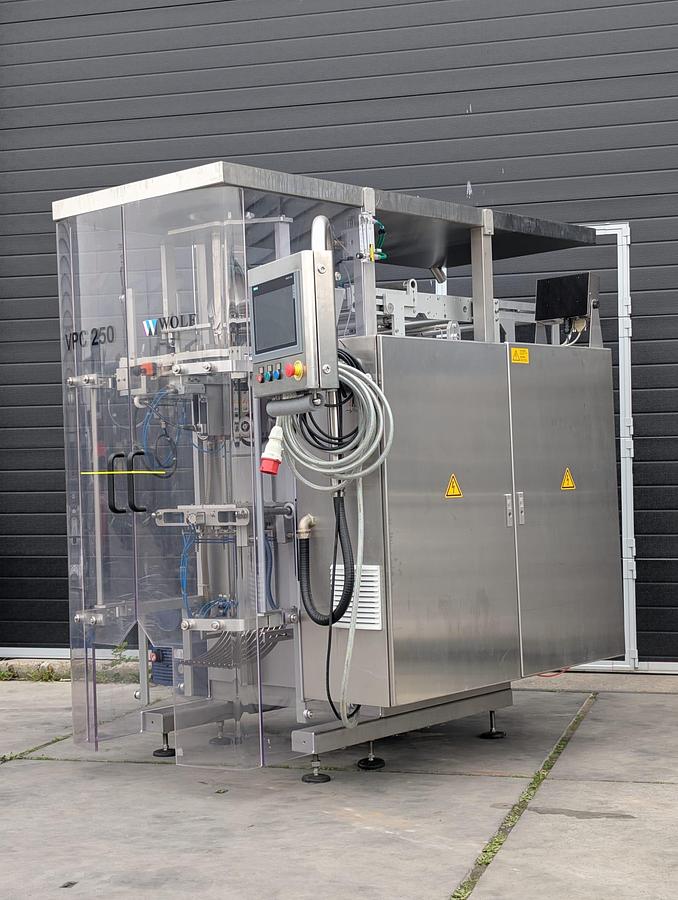 Used 2019 Wolf VPC 250 vertical packaging machine
