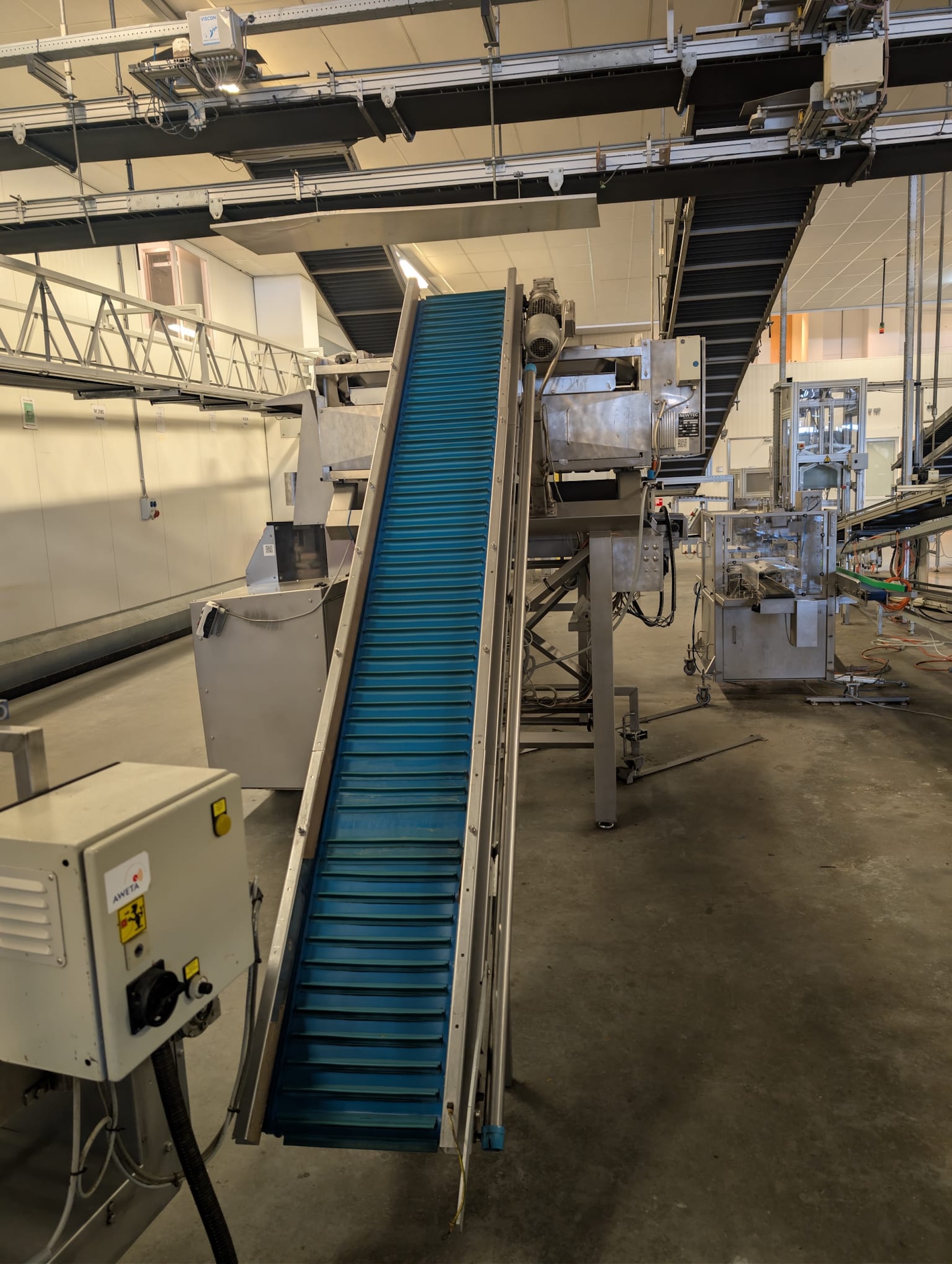 Used Newtec H3013MD Lineair weighing line