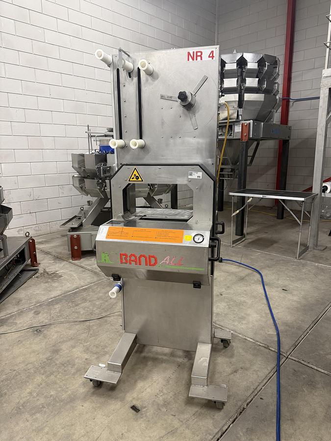 Used 2009 Band-All BA32-102 Banding machine stainless steel