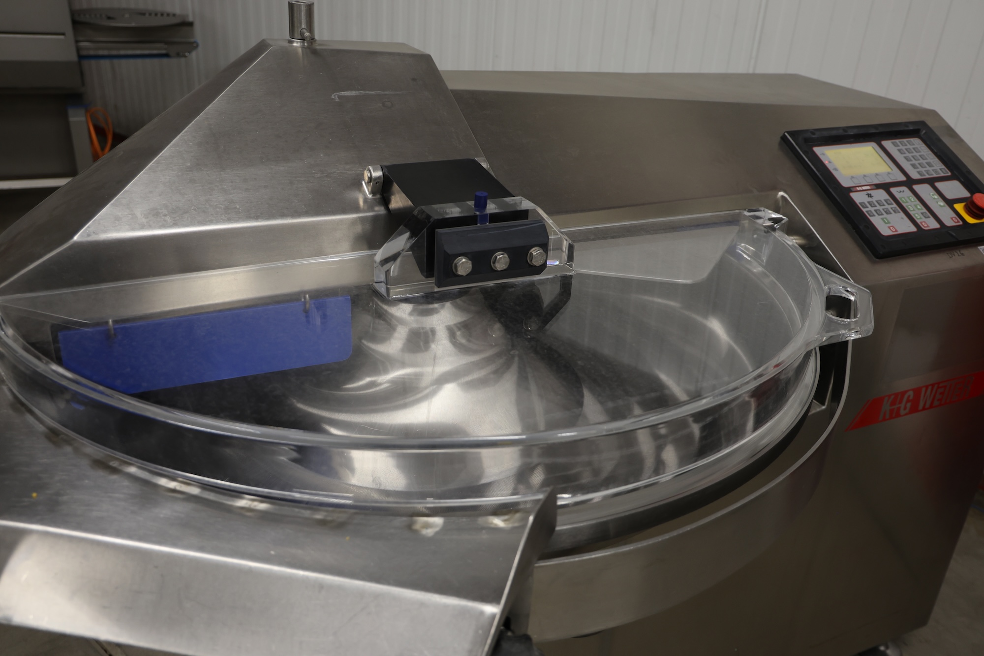 Used KG Wetter 120 bowl cutter with discharge