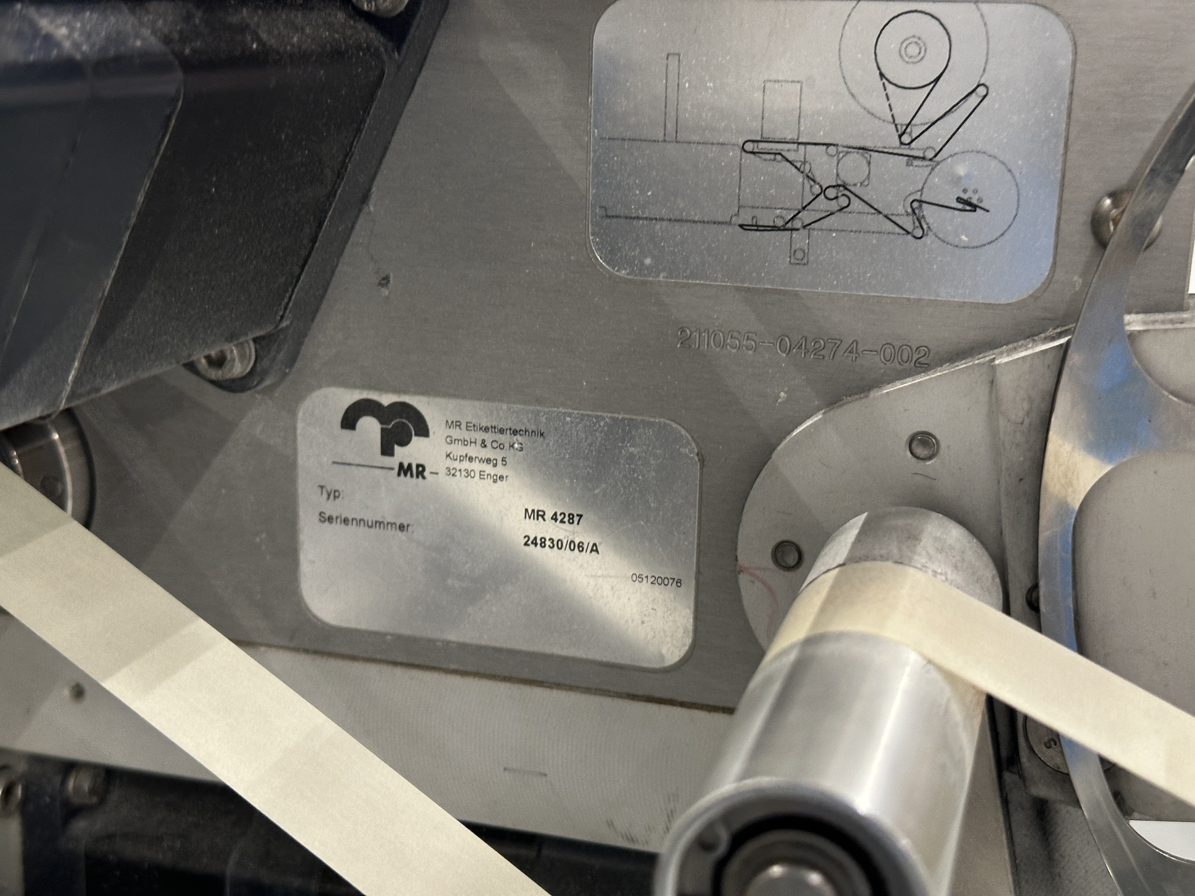 Used Multivac R530 complete line with Weber