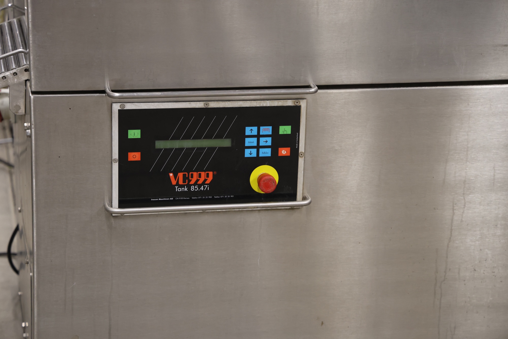 Used 2008 VC999 K7 vacuum line with shrink tunnel