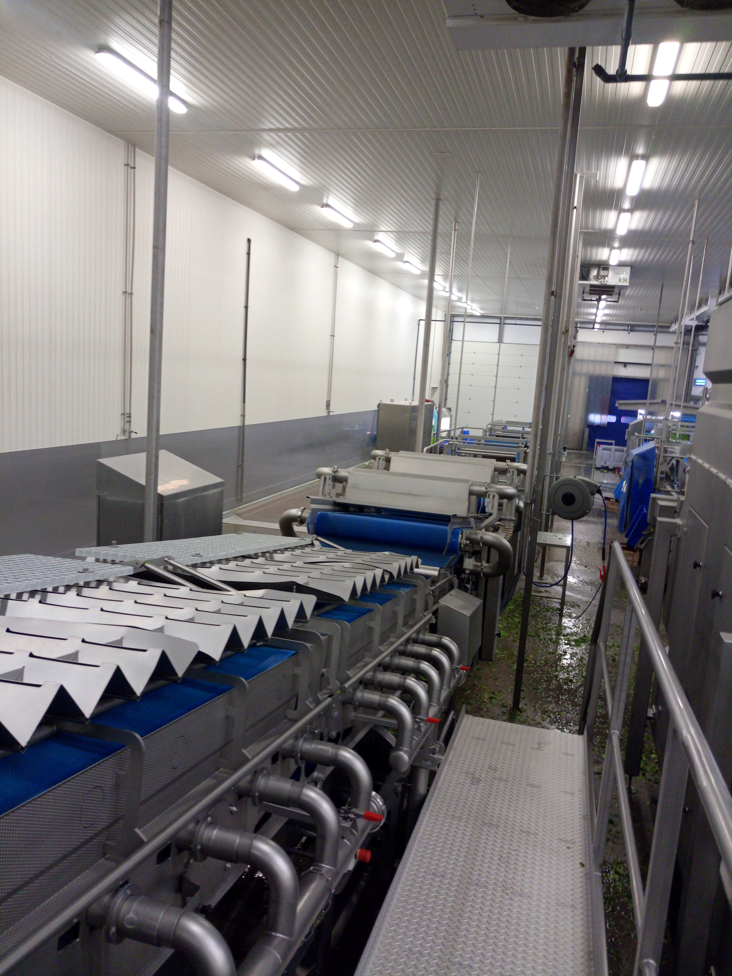 Used 2017 FTNON Turatti complete high capacity washing and drying line