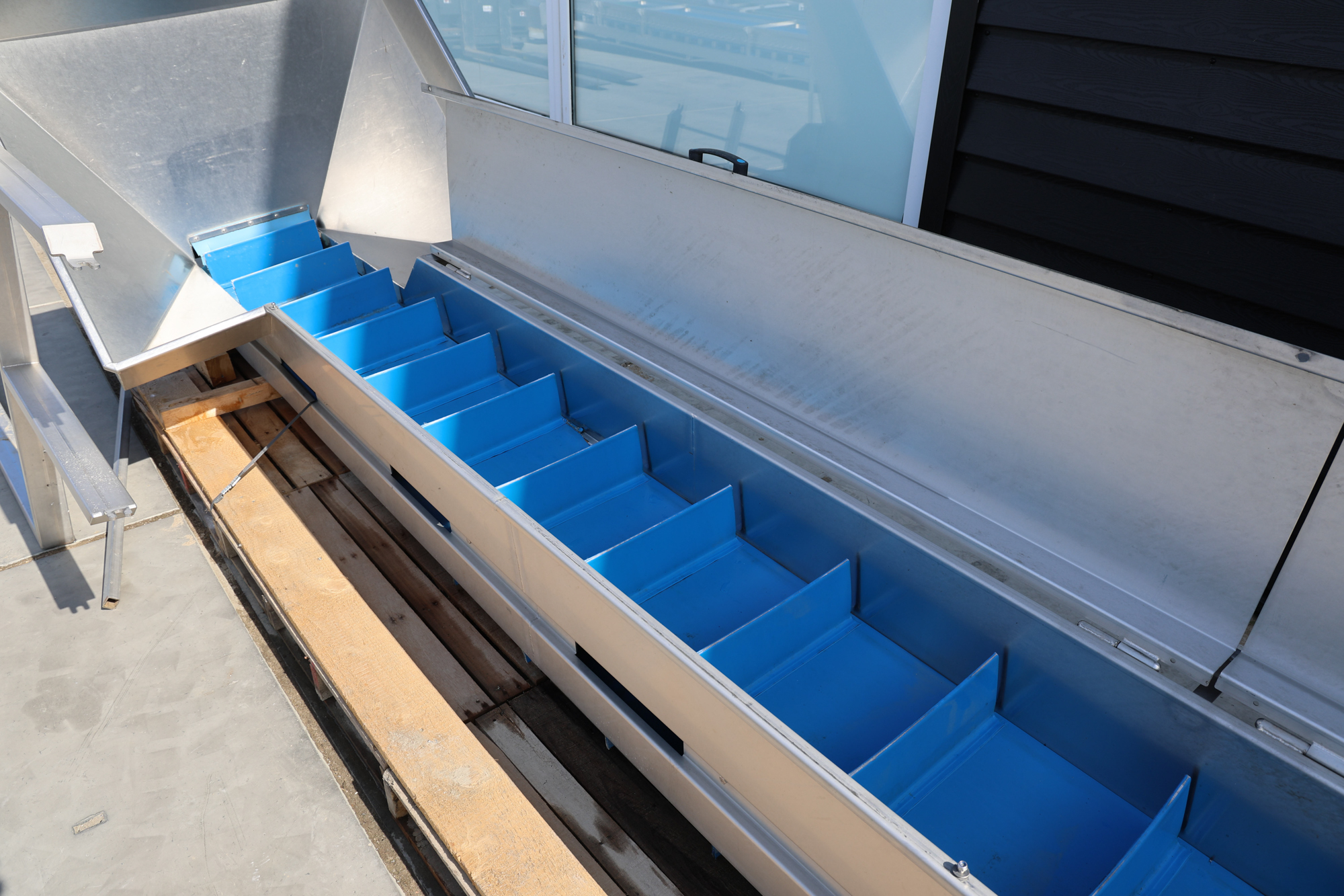 Used 2018 Eillert APM800 and B25 Full potato peeling and cutting line