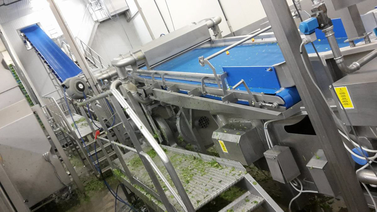 Used 2017 FTNON Turatti complete high capacity washing and drying line