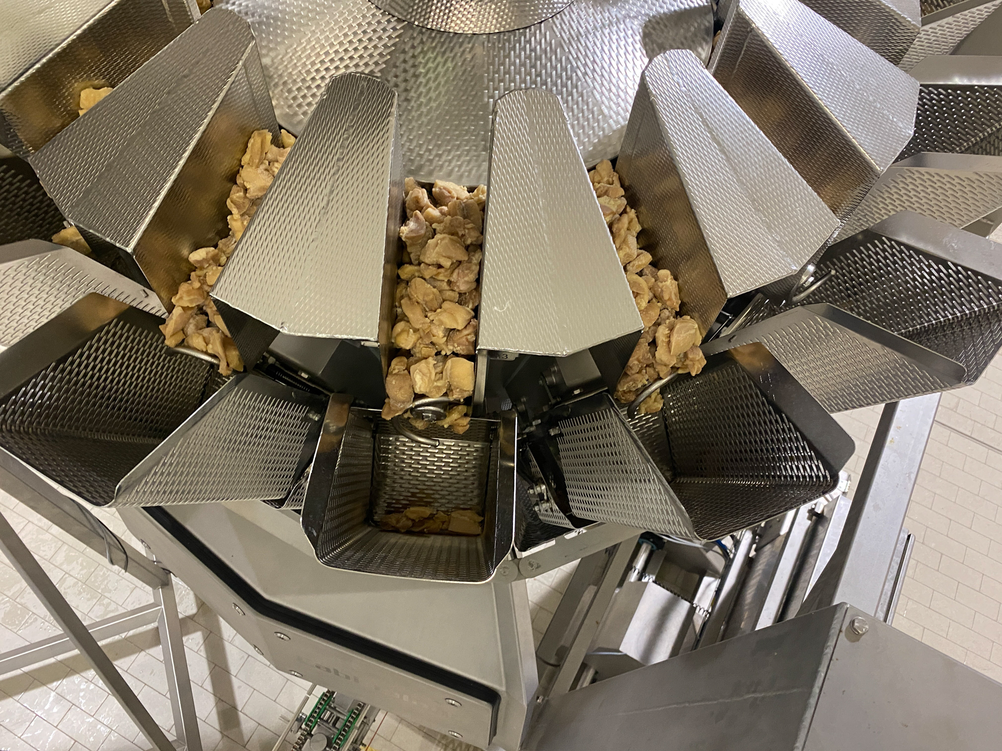 Used 2020 Cabinplant mobile screw in-feed weigher