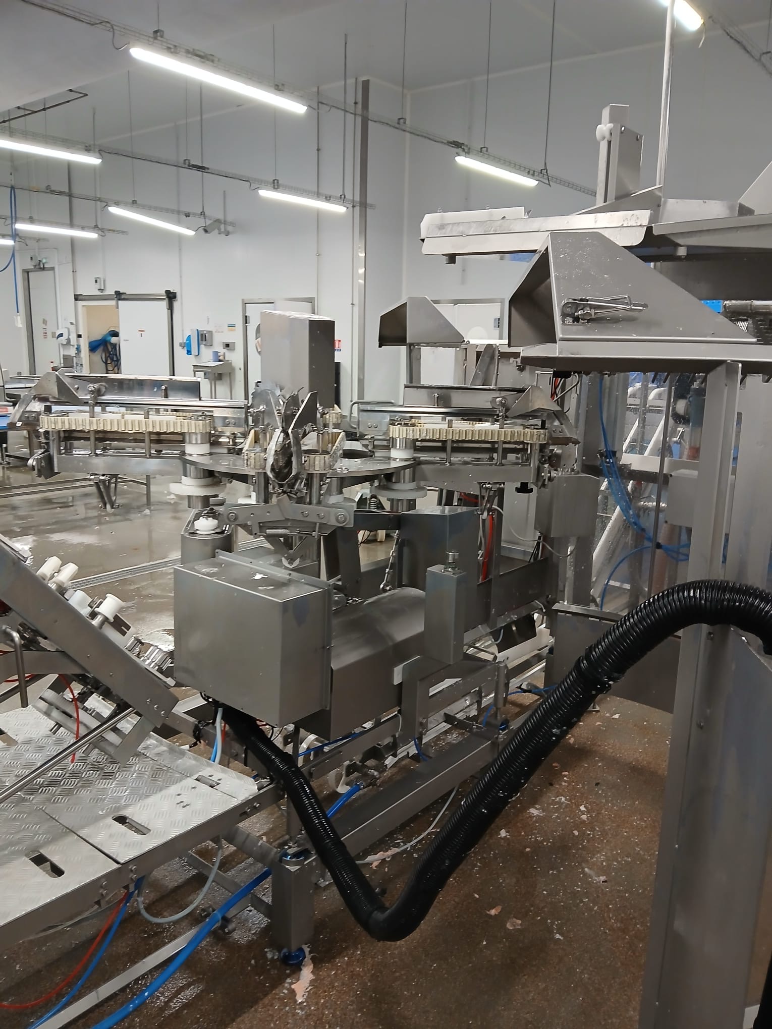 Used 2012 Marel 2630 filleting line with 2620 and knife sharpener